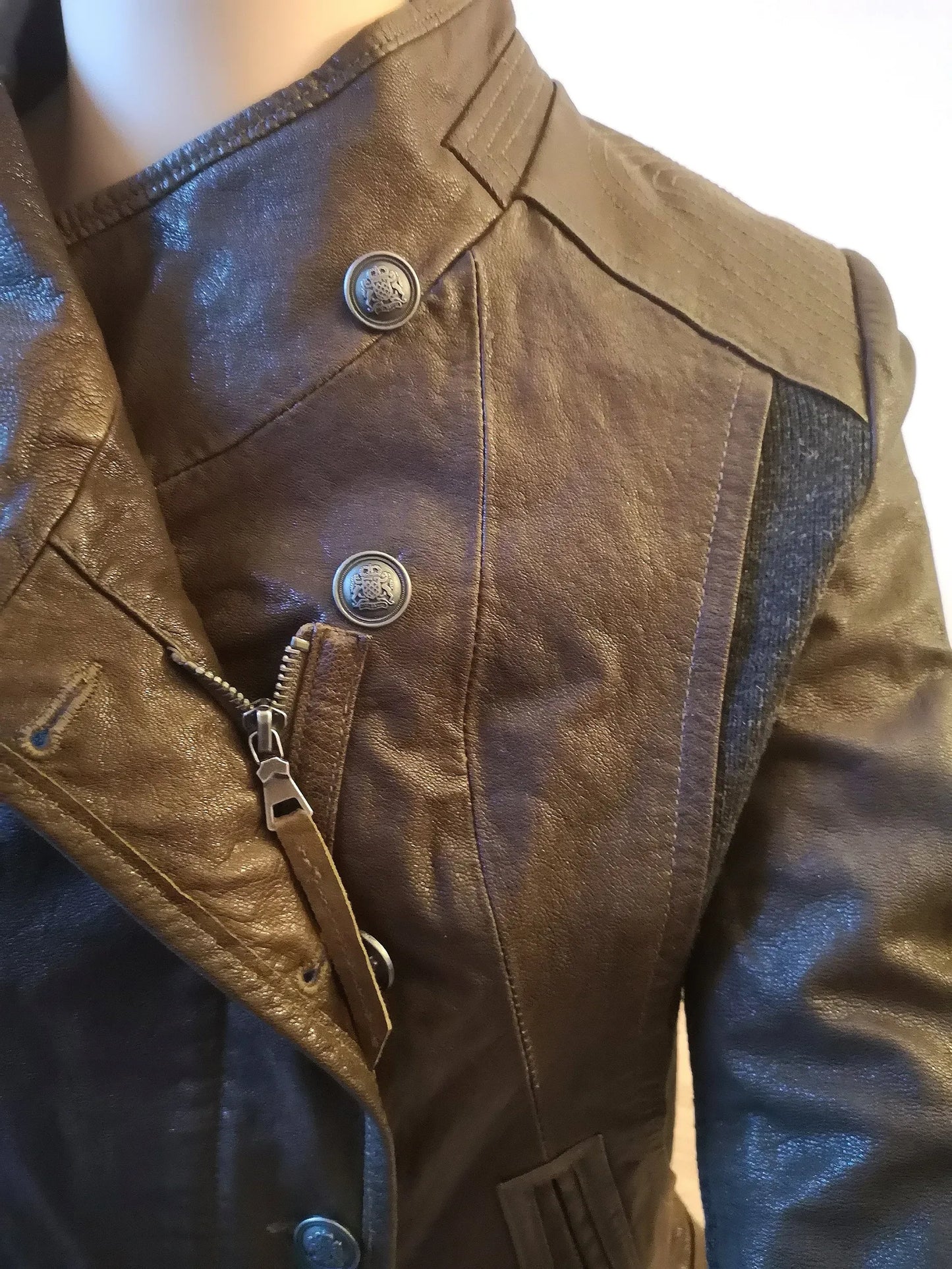 Via Spiga-skinnjacka NWOT