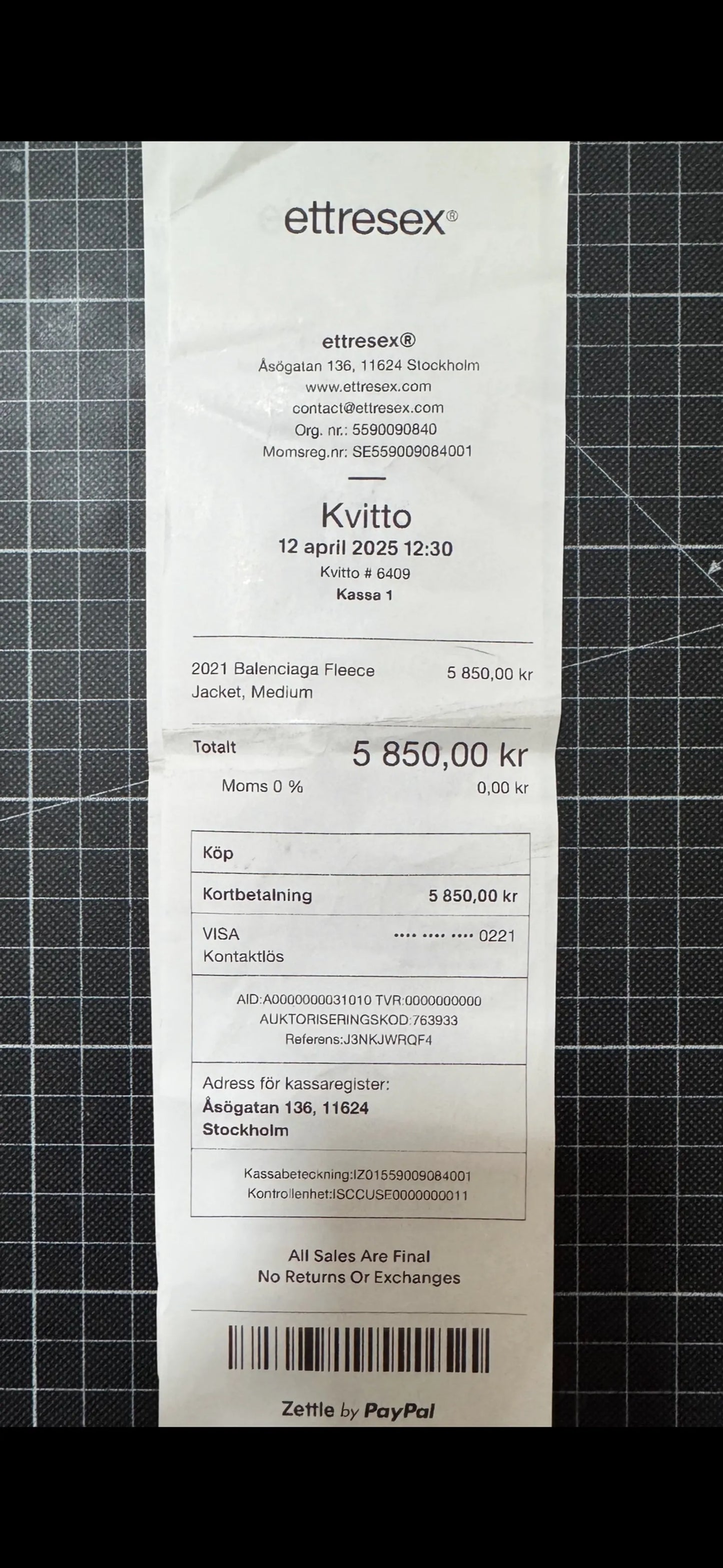 Balenciaga Coat