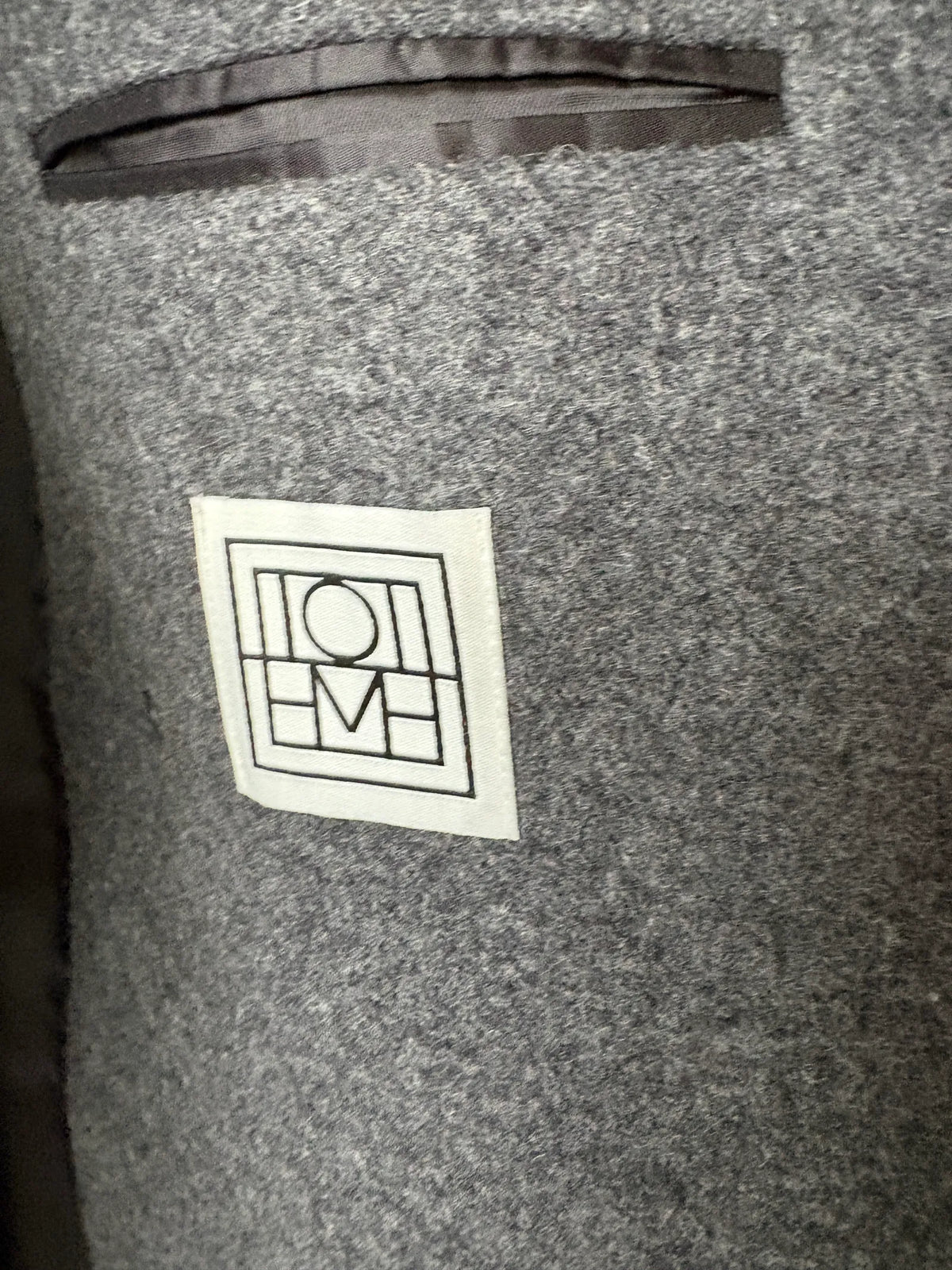 Toteme Felt Wrap-ullkappa