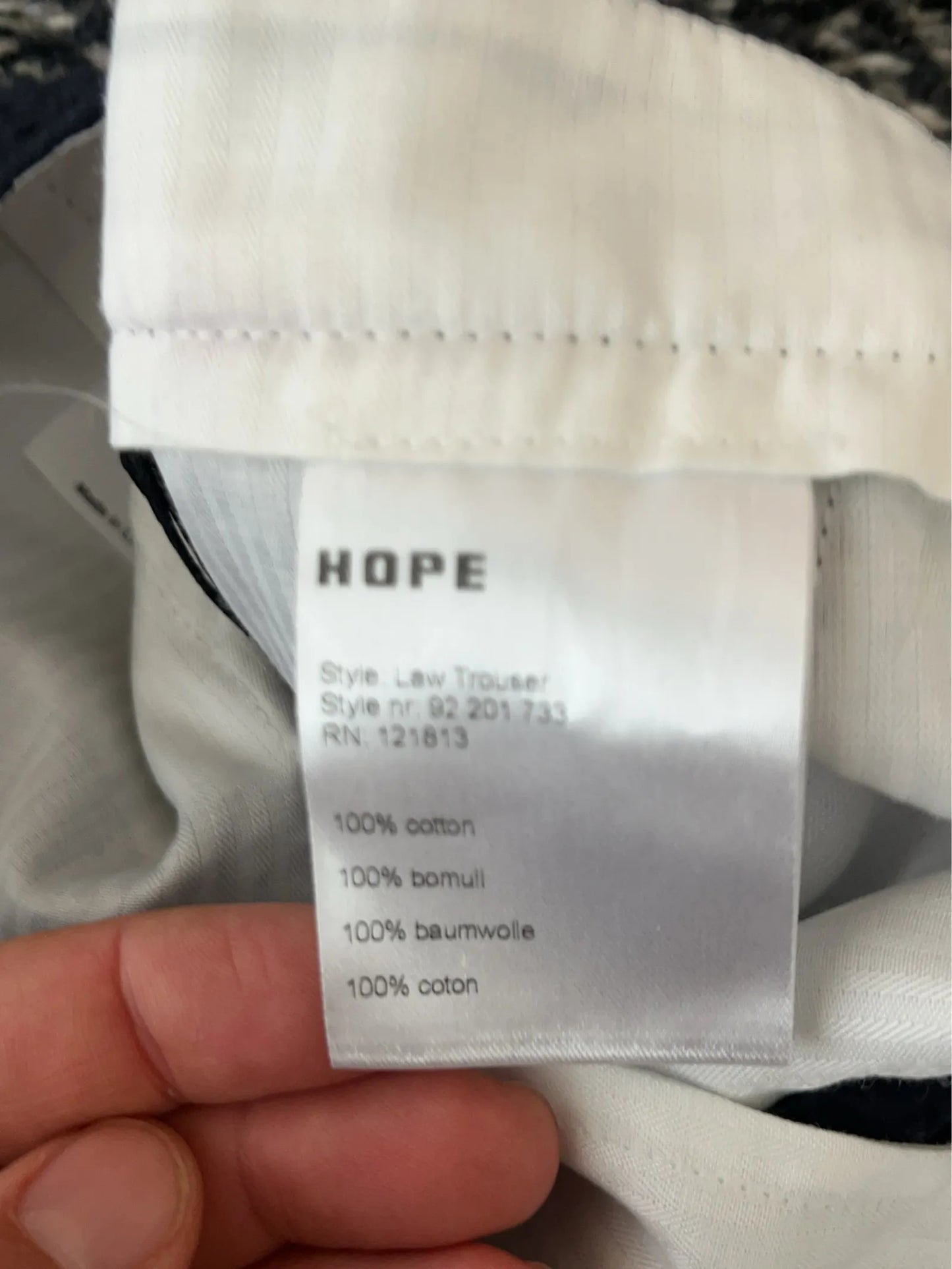 Hope Law Trousers