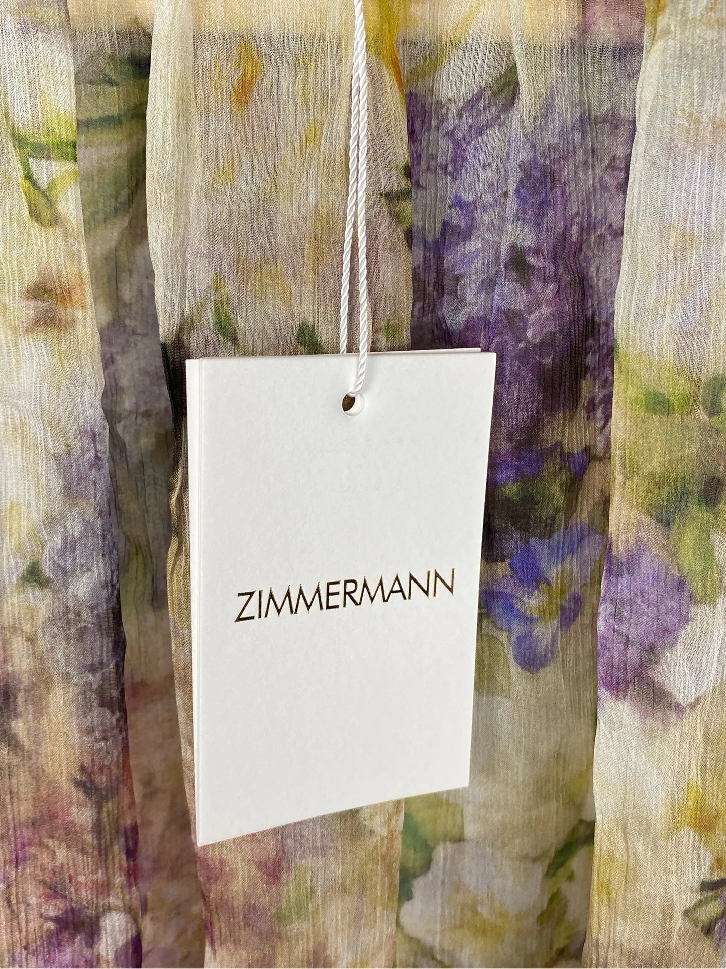Zimmermann-sidenklänning NWT