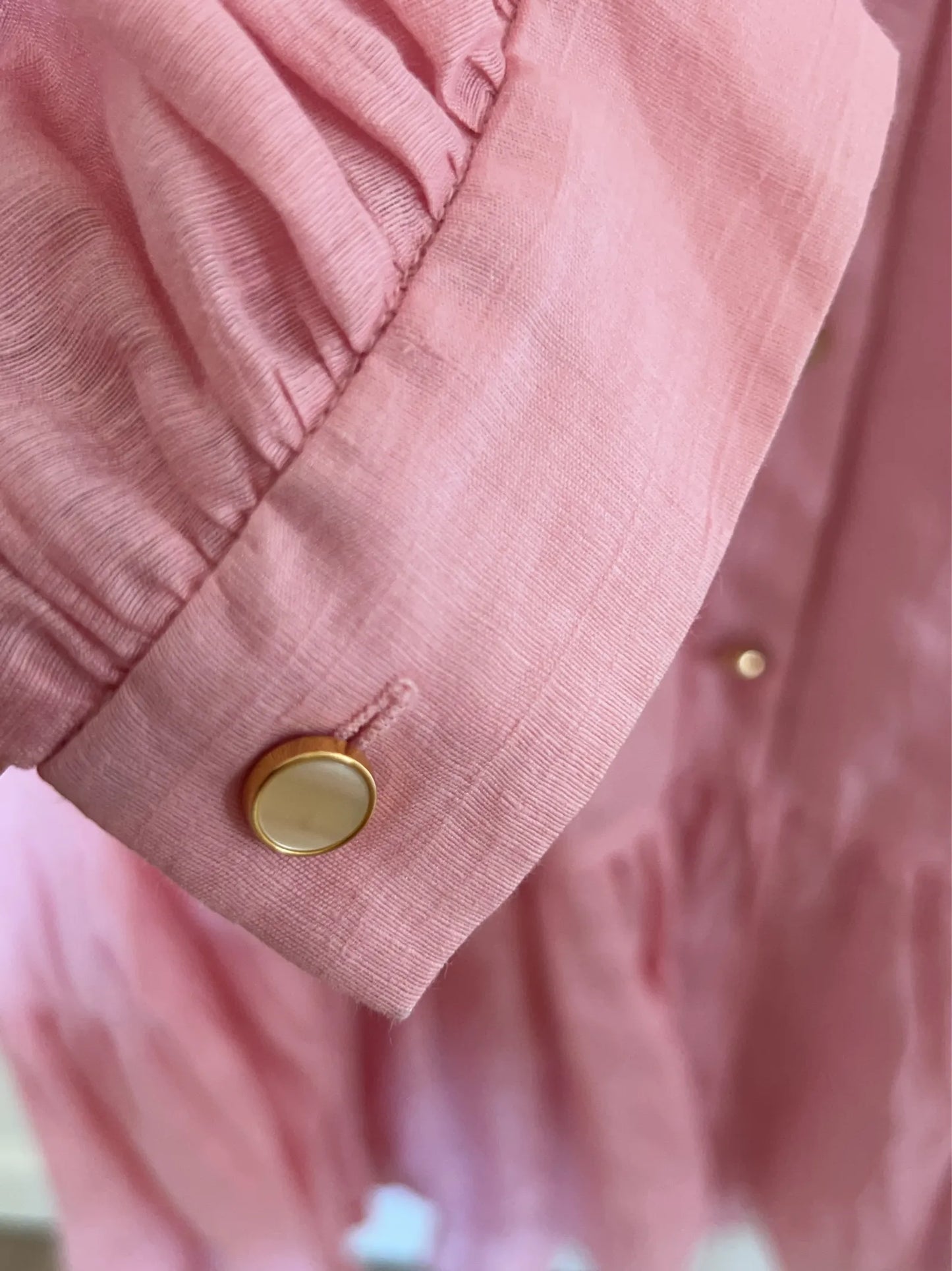 Sandro Sandro Buttoned Mini Flared-klänning NWOT