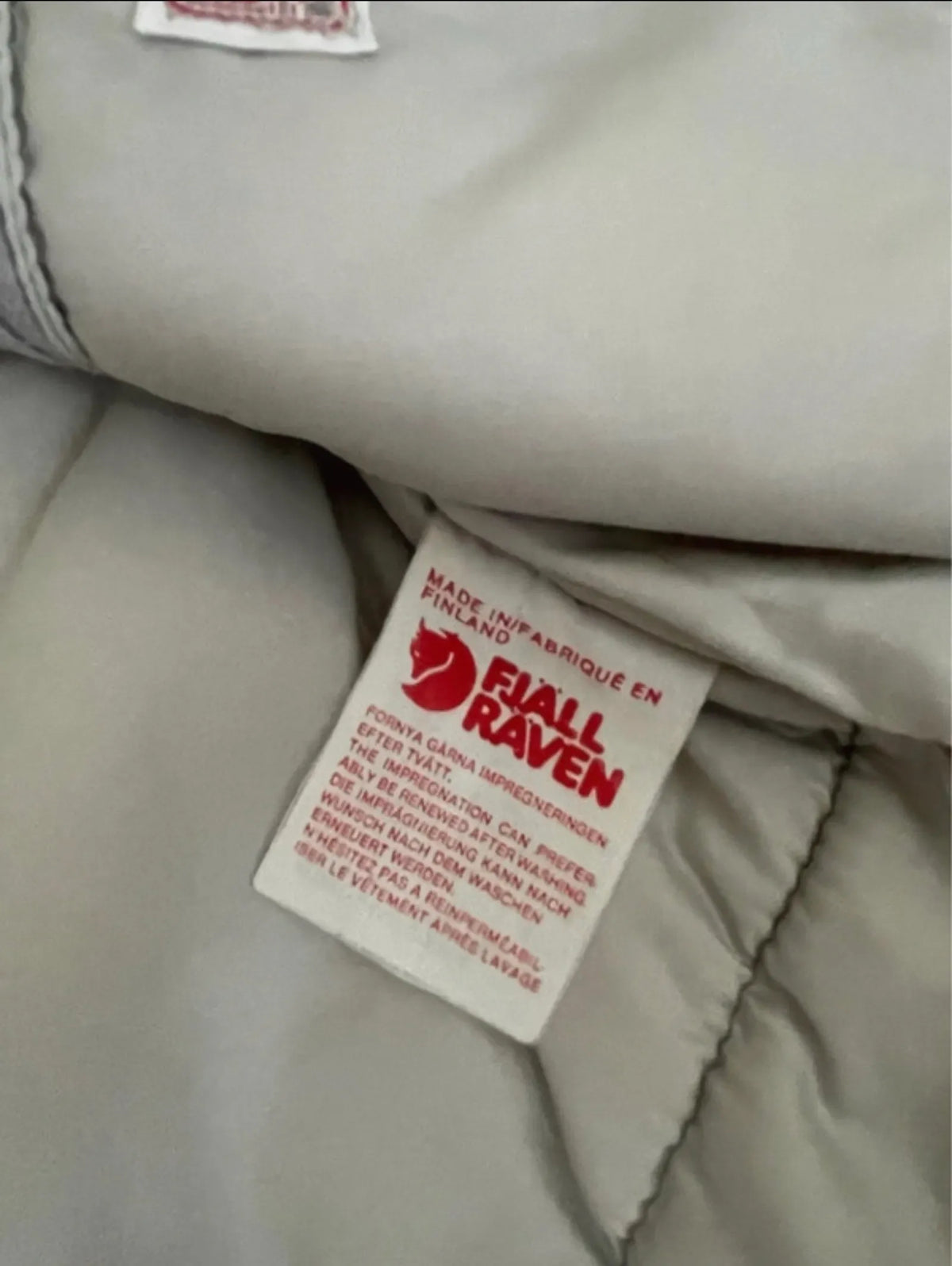 Fjällräven-jacka