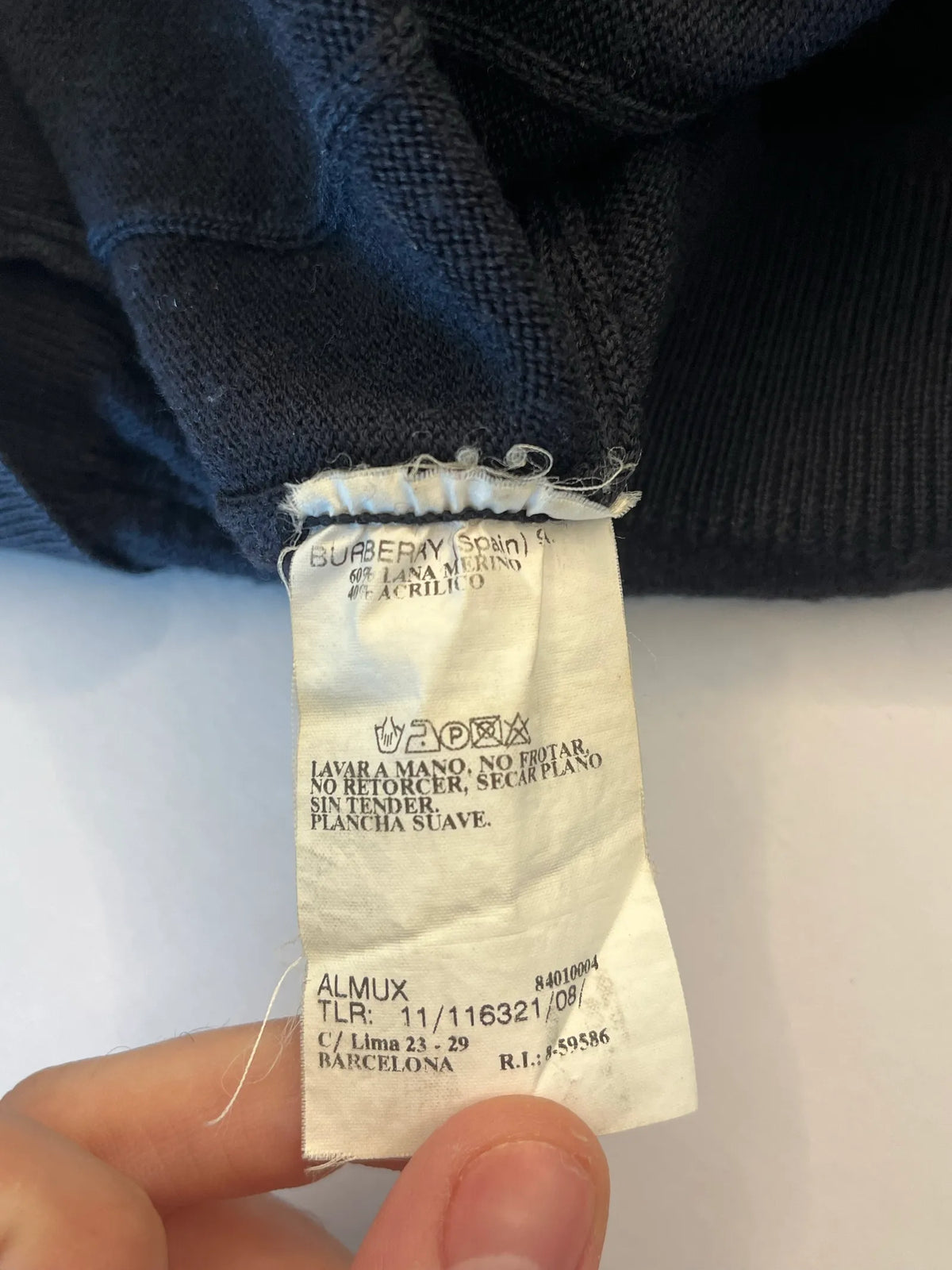 Burberry-tröja