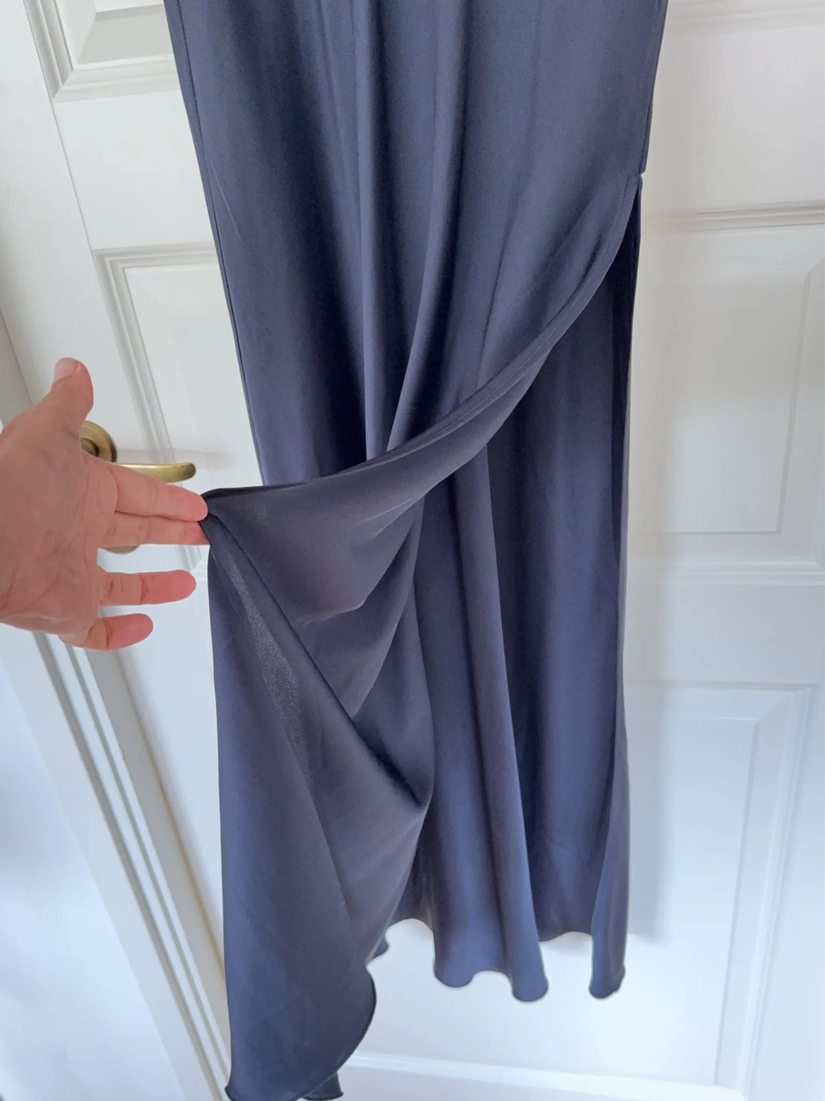 Ahlvar Gallery Hana Long Silk-sidenkjol