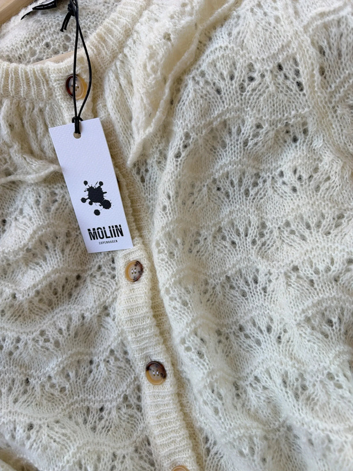 Moliin Gerda Knitwear-ullkofta NWT
