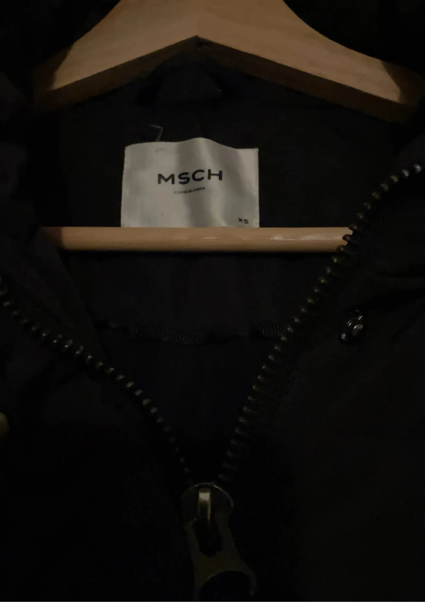 Moss Copenhagen Skylar Hood Faux Fur Puffer jacket