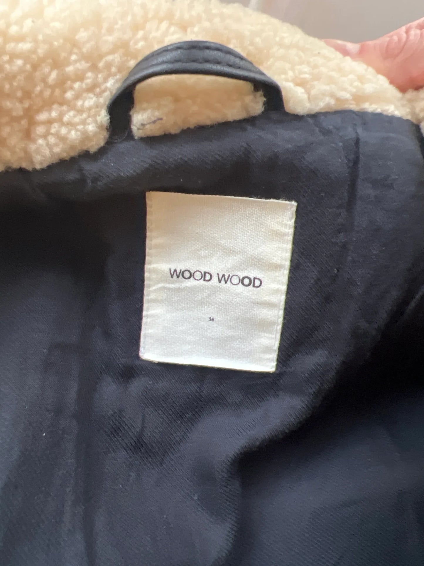 Wood Wood Lucia Leather jacket