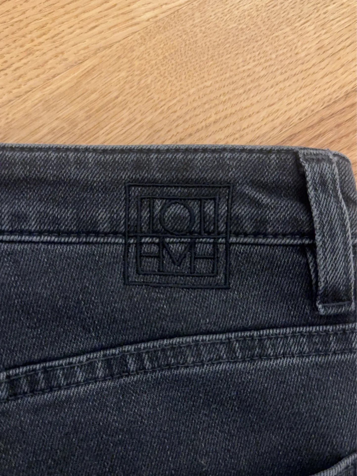 Toteme Wide Flare Fit Jeans