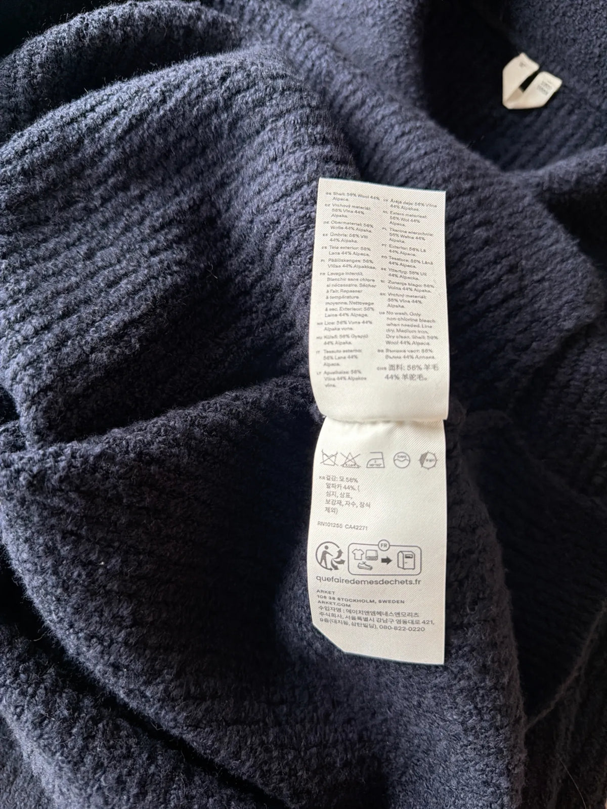 Arket-ulltröja NWOT