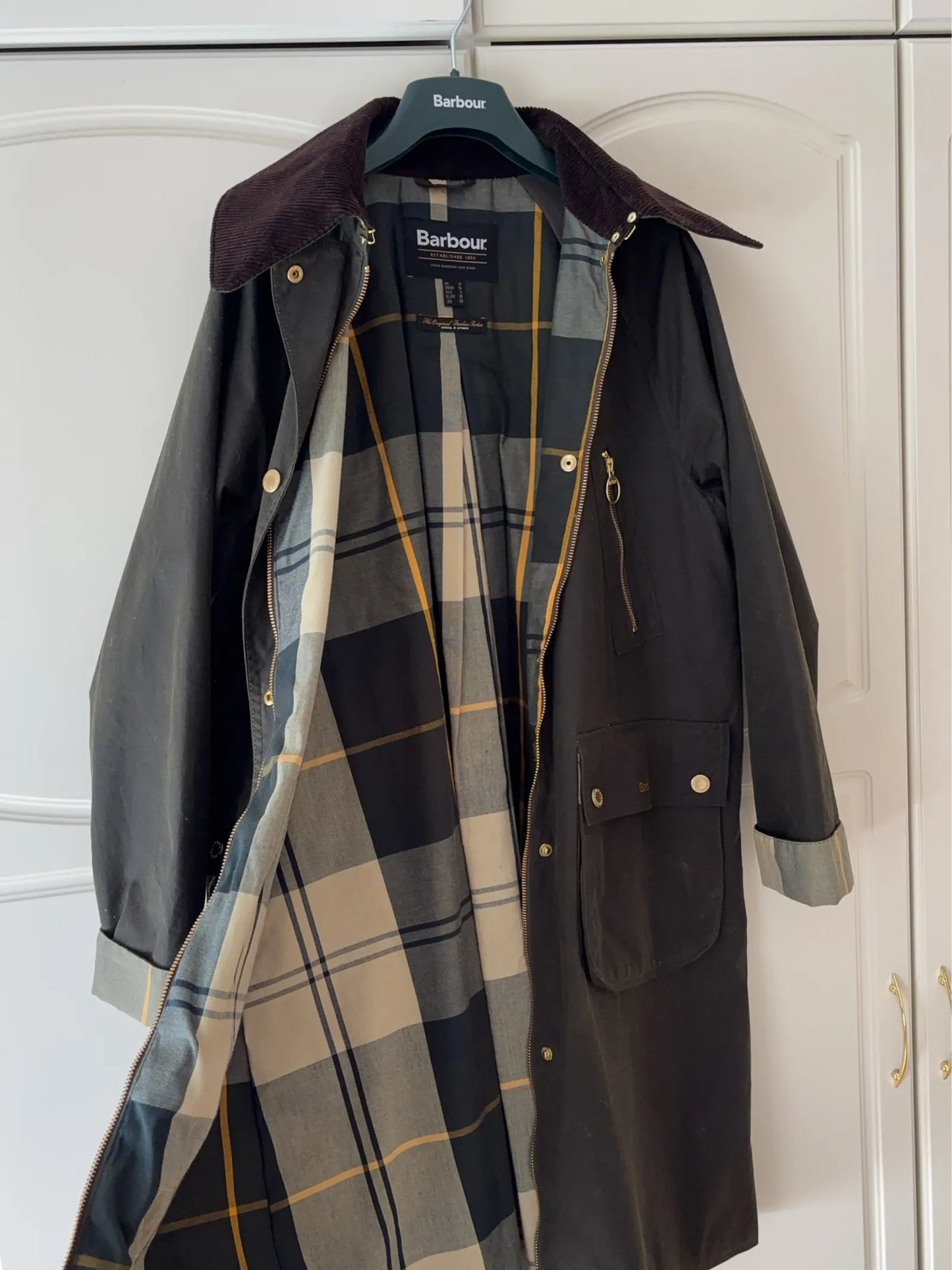 Barbour Ebberston Wax-fritidsjacka