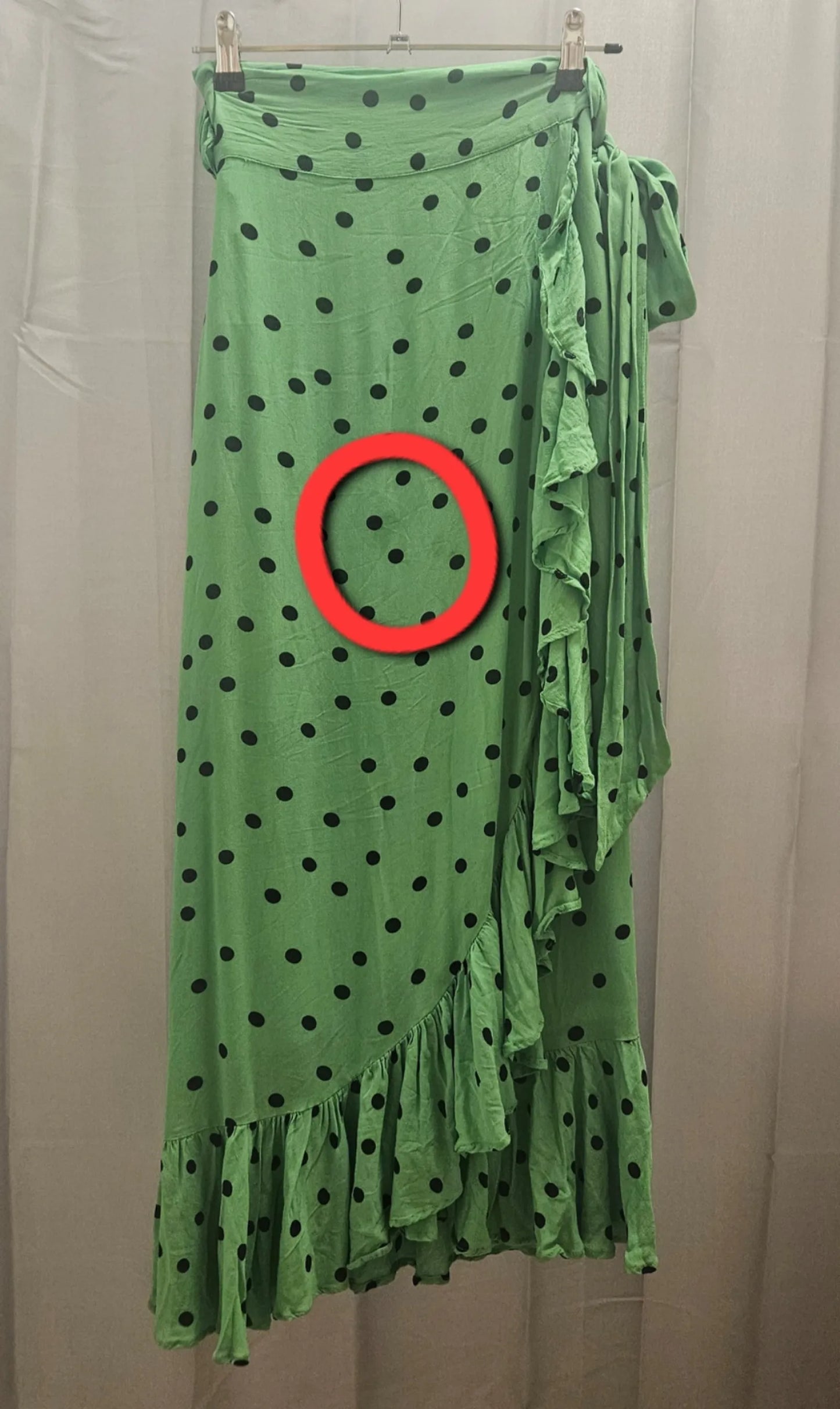 Ganni Dainty Georgette-kjol