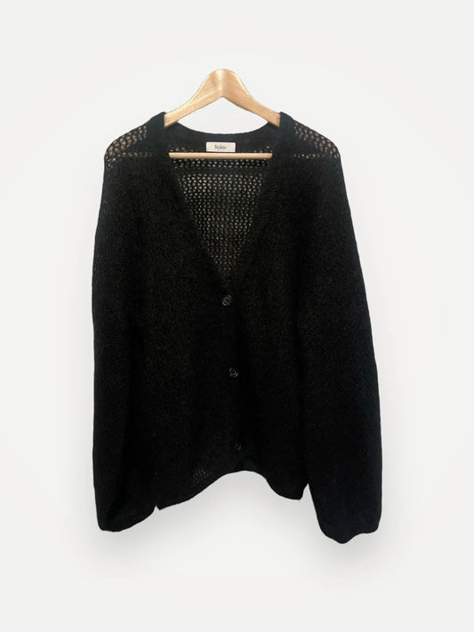 Stylein Pointelle Mohair - Nasira Black-kofta