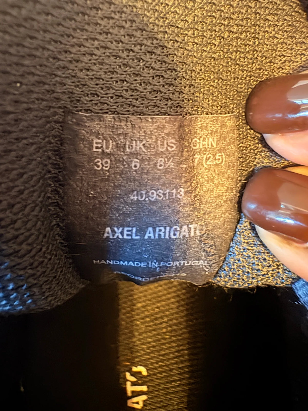 Axel Arigato Marathon Runner-skinnsneakers