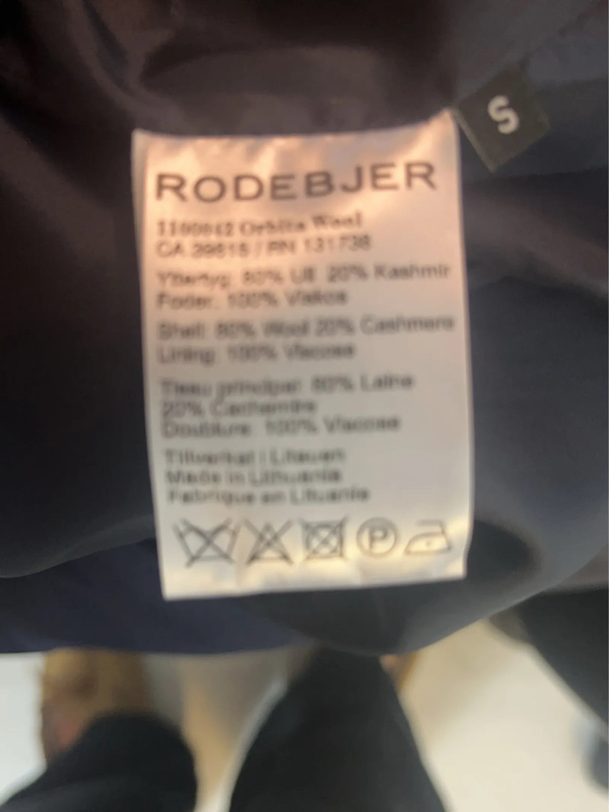 Rodebjer Orbita Ull-kappa