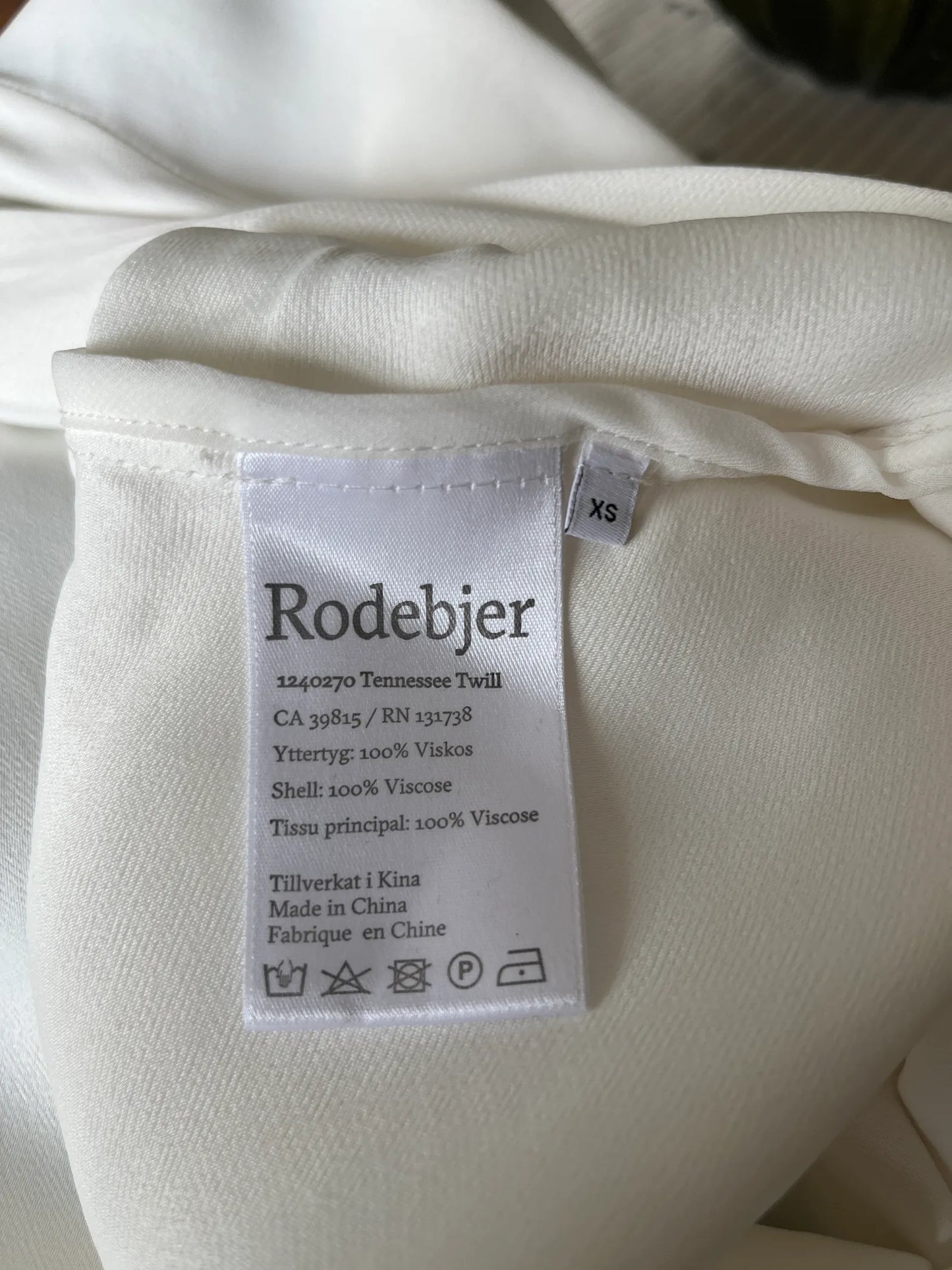 Rodebjer Tennessee Twill-blus