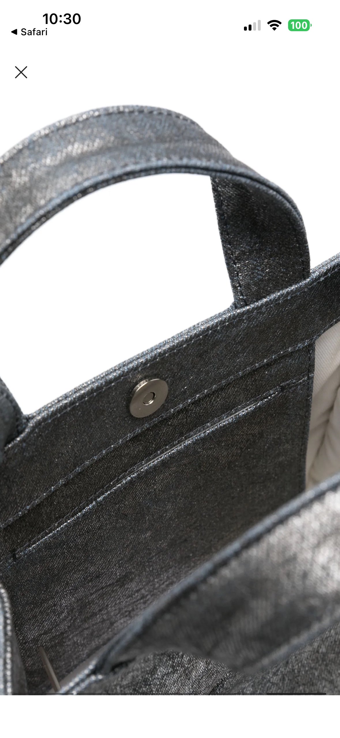 Acne Studios Liten Totebag Med Logotyp Shoulder bag