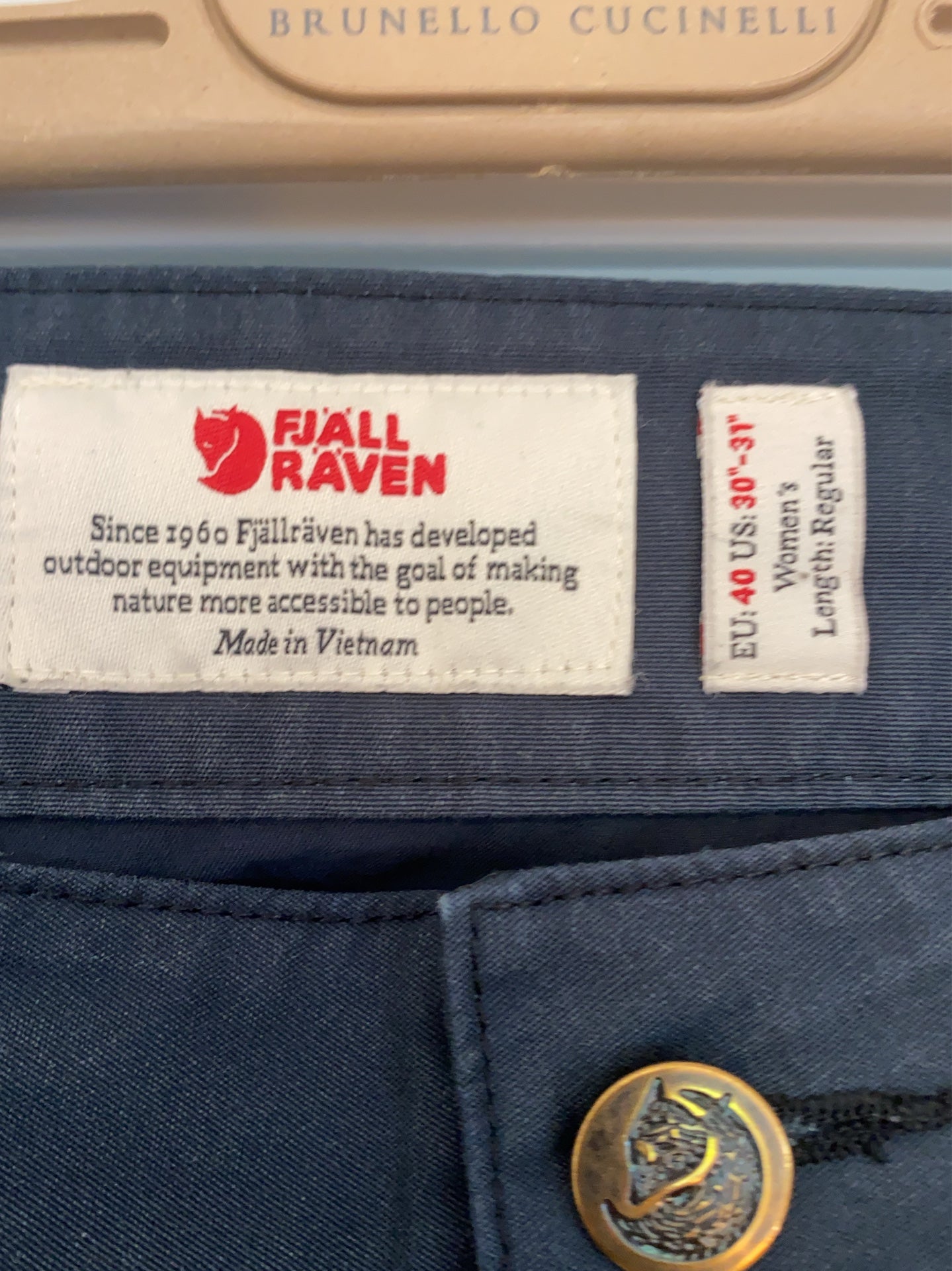 Fjällräven Kaipak Curved W Regular Length Trousers