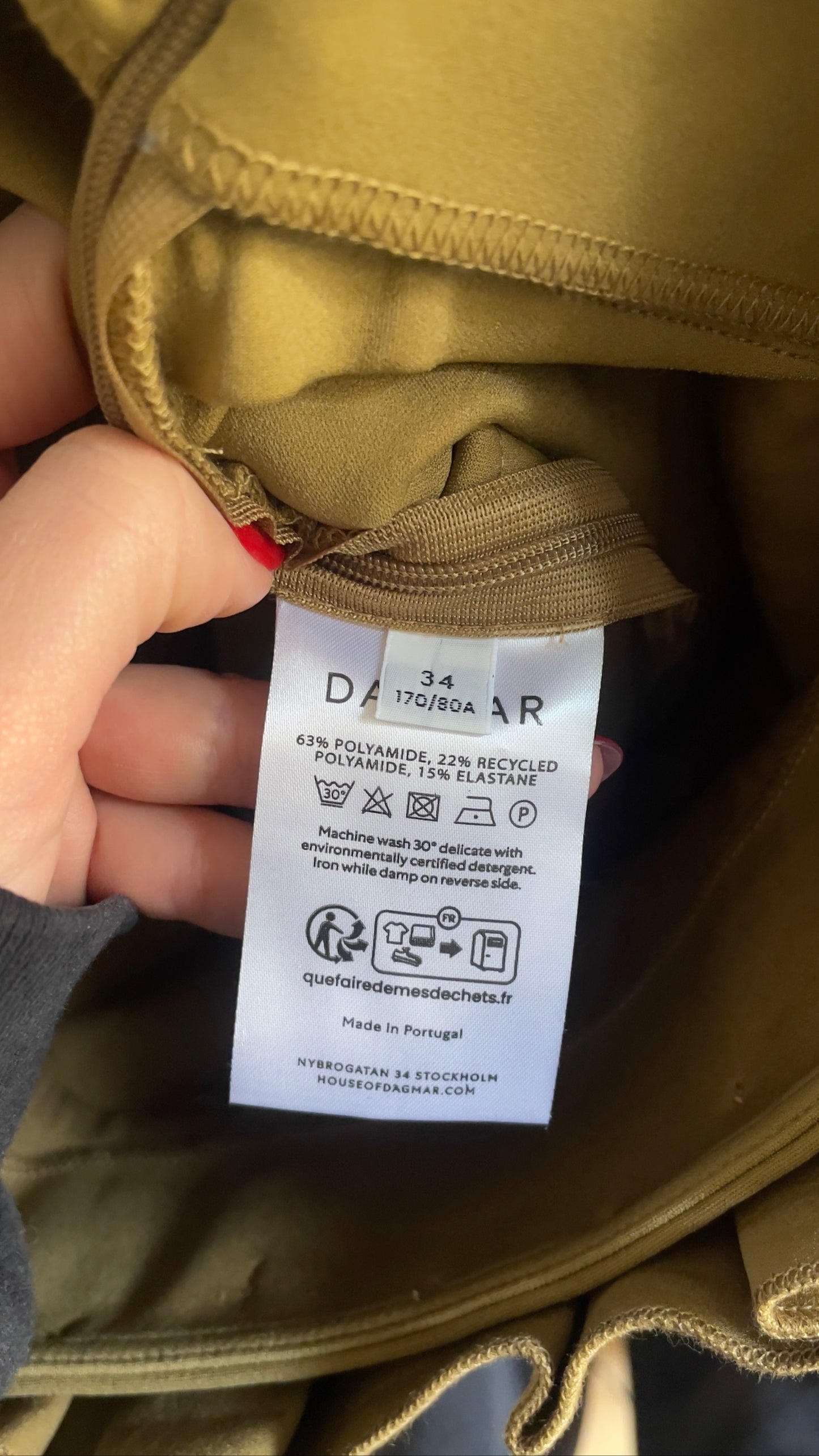 Dagmar Sculpted Tube-topp NWOT