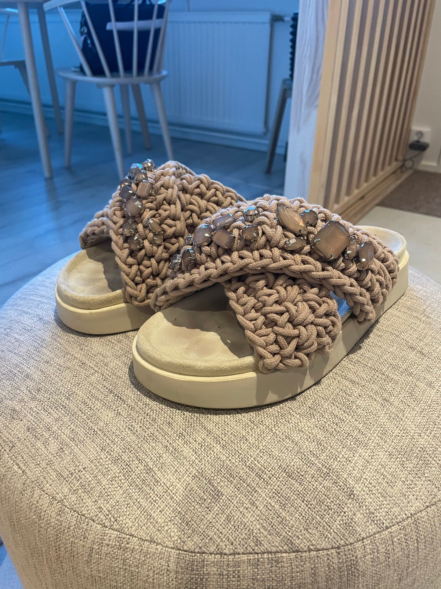 Inuikii Woven Stones-skinnsandaler