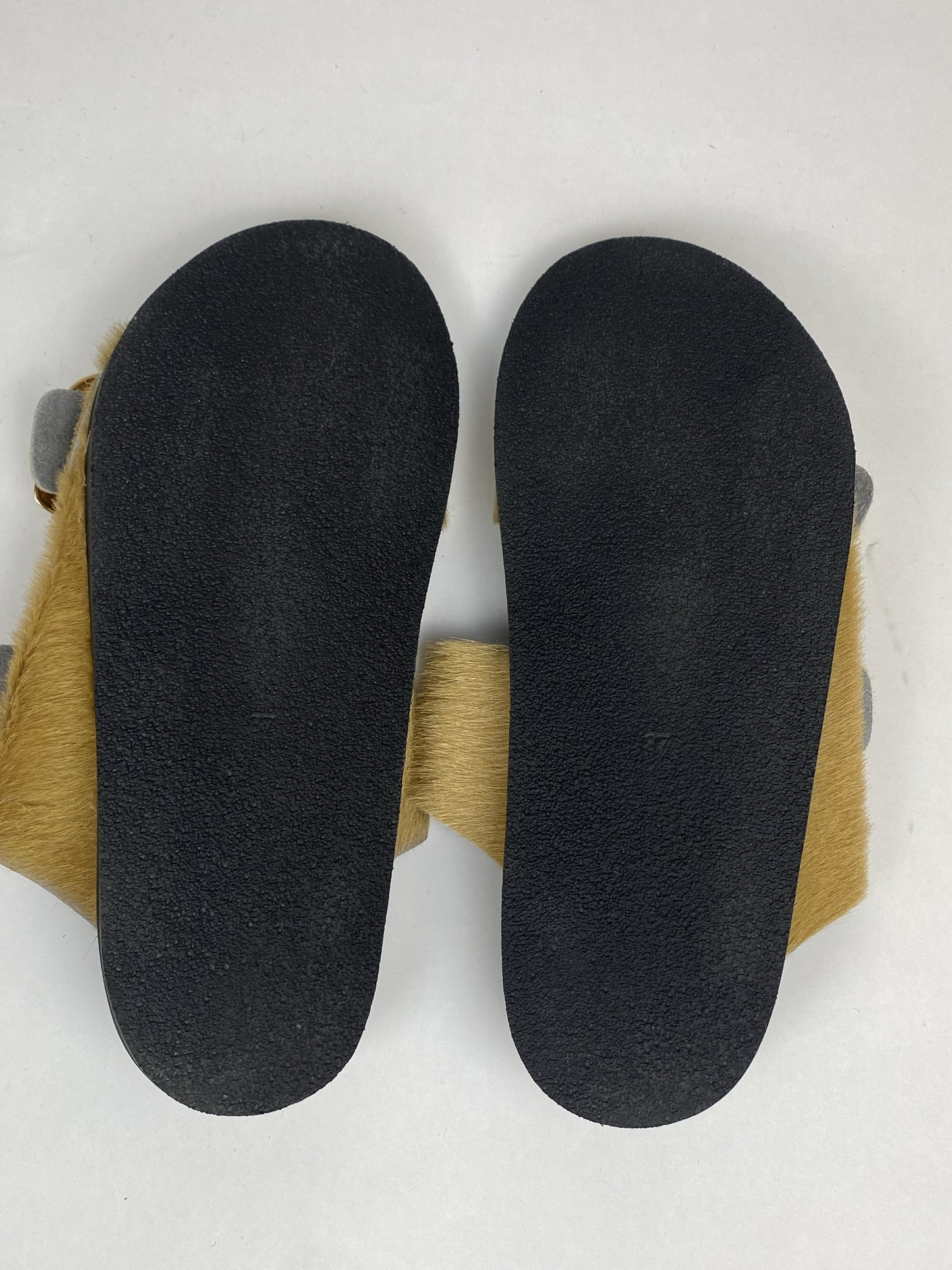 Blankens The Pernille Cream-skinnsandaler NWT