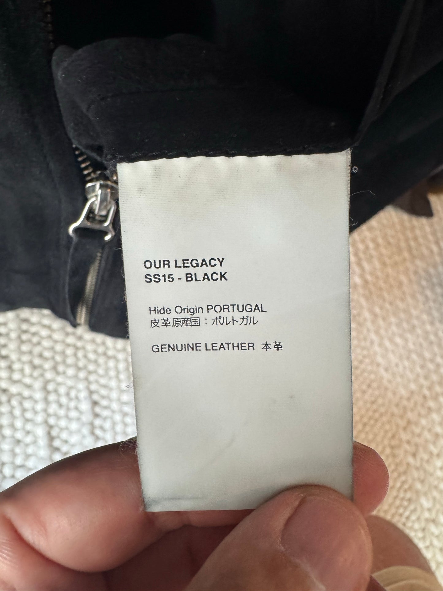 Our Legacy-skinnjacka