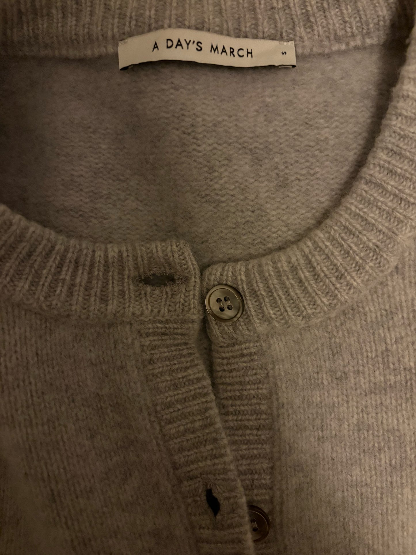 A Day's March Maine Boiled Merino Cardigan