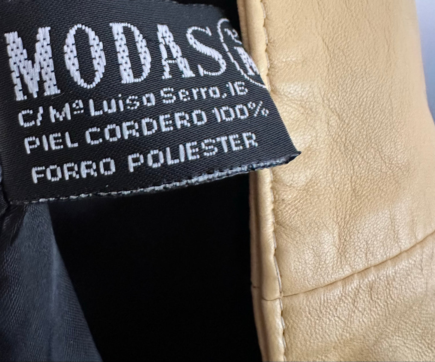 Modas-skinnjacka