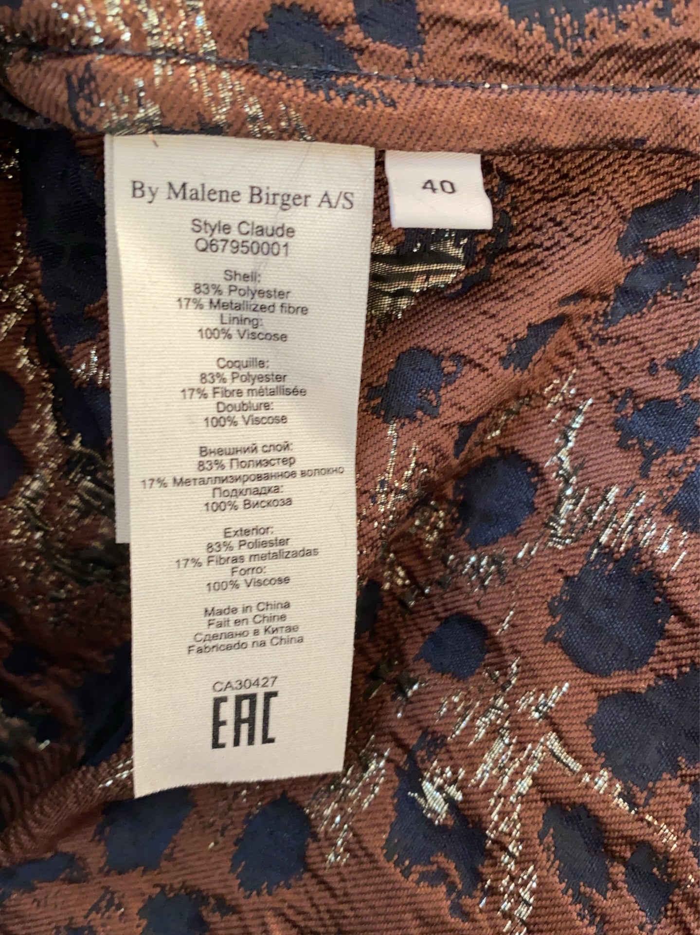 By Malene Birger-blus NWOT