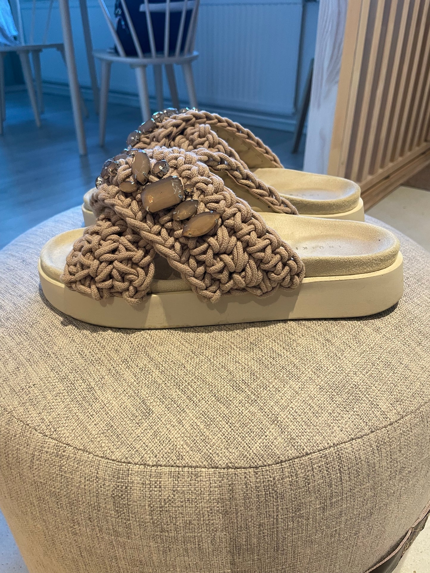 Inuikii Woven Stones-skinnsandaler