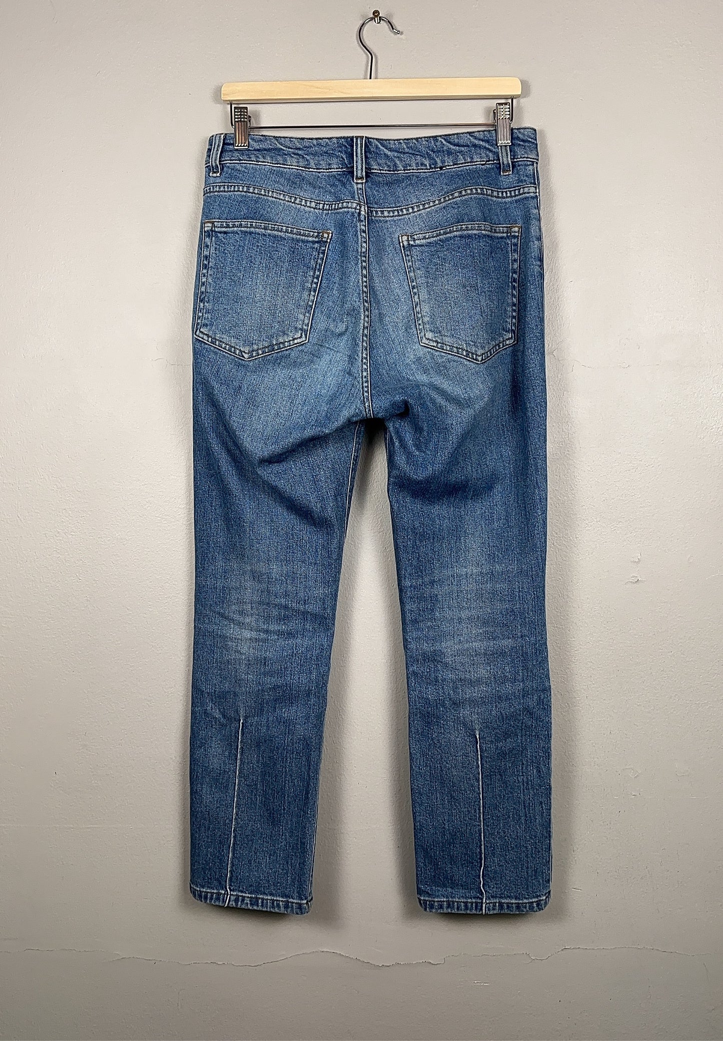 Filippa K Stella Cropped Mid Blue Denim Jeans