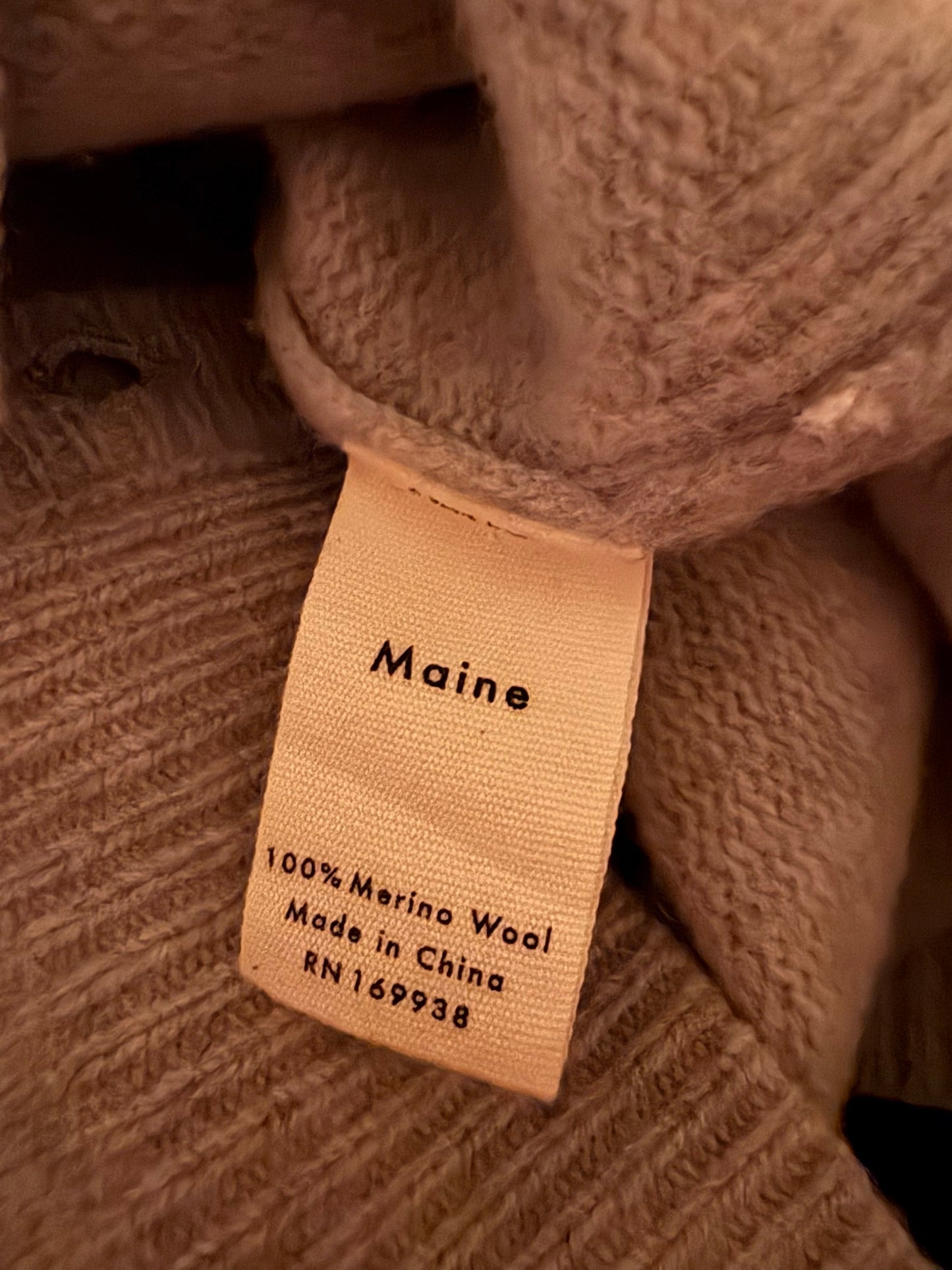 A Day's March Maine Boiled Merino Cardigan