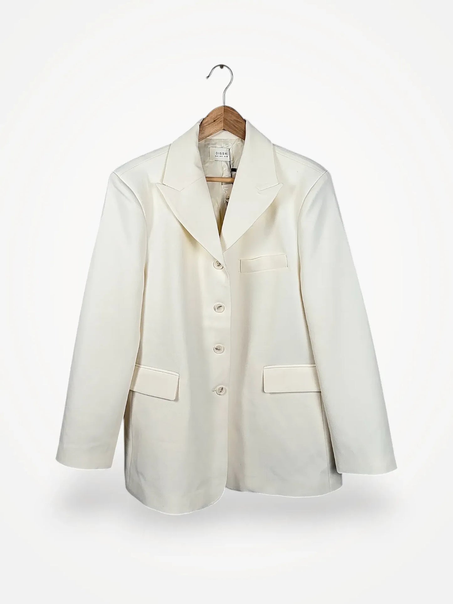 Dissh Liv Cream Boyfriend Blazer