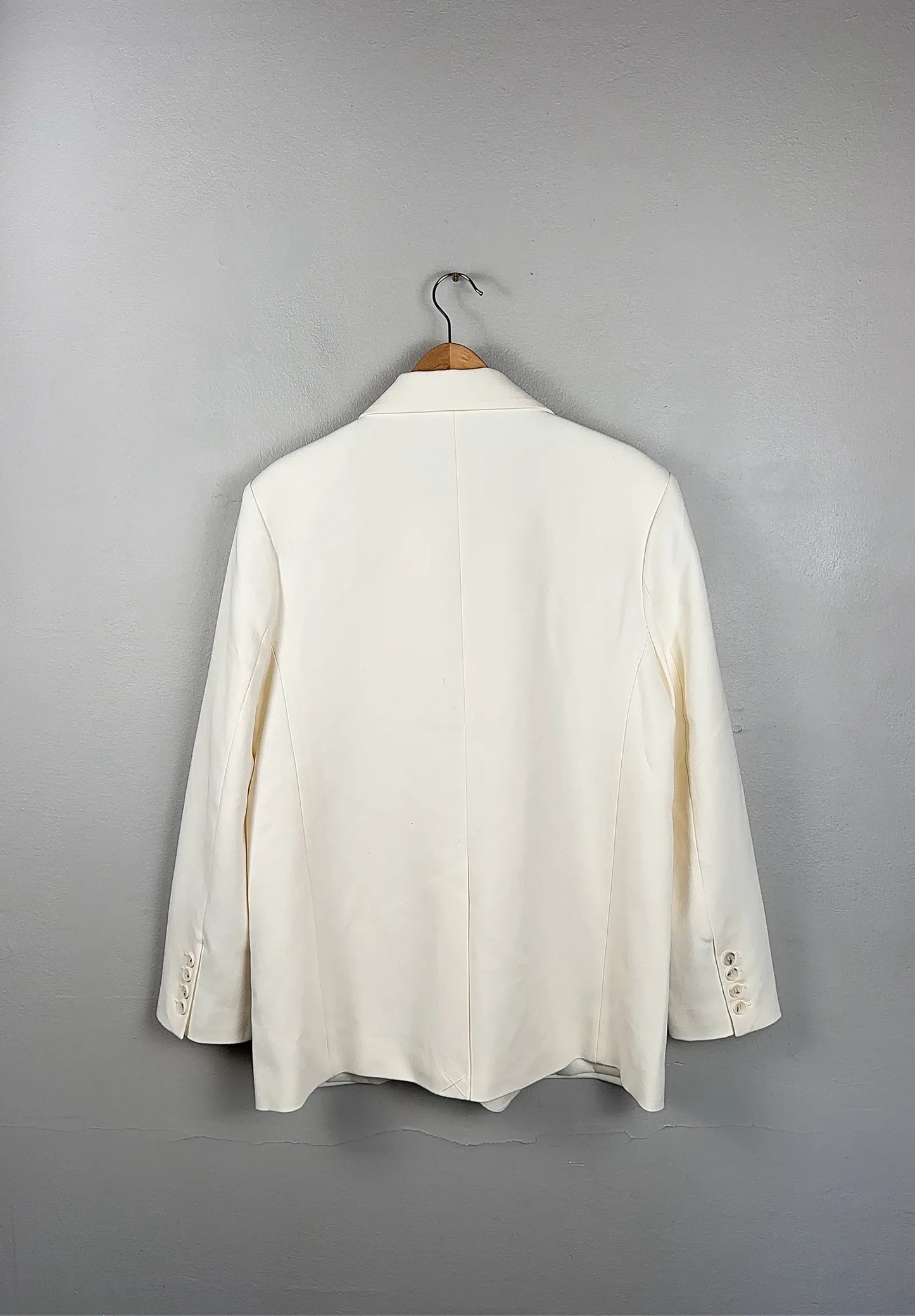 Dissh Liv Cream Boyfriend Blazer