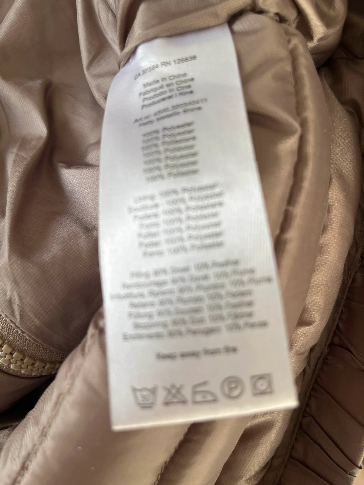 J.Lindeberg Puffer jacket