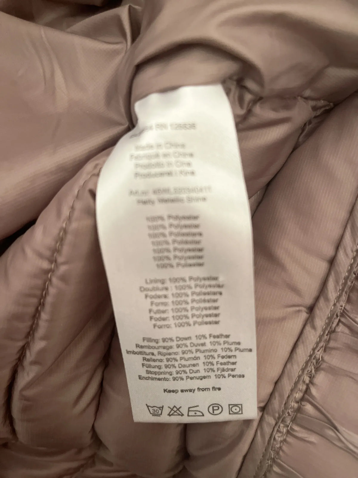 J.Lindeberg Puffer jacket