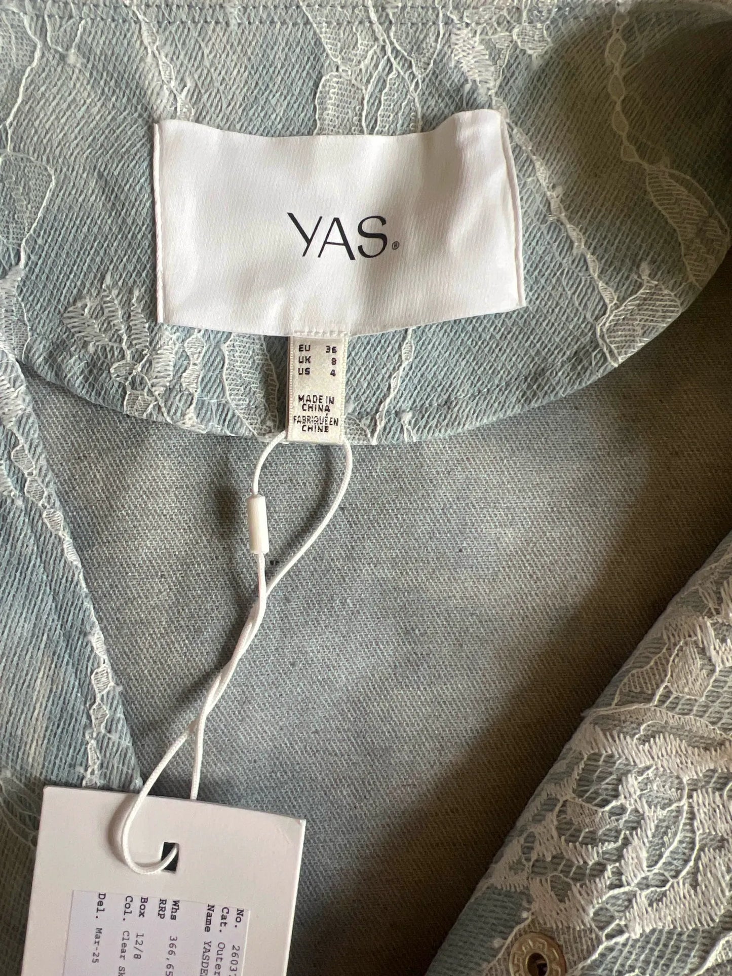 YAS Yasdemla Ls-jacka NWT