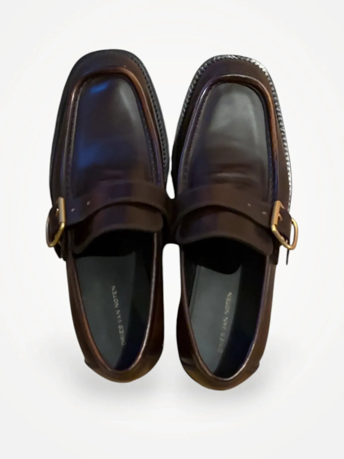 Dries Van Noten Leather-skinnloafers