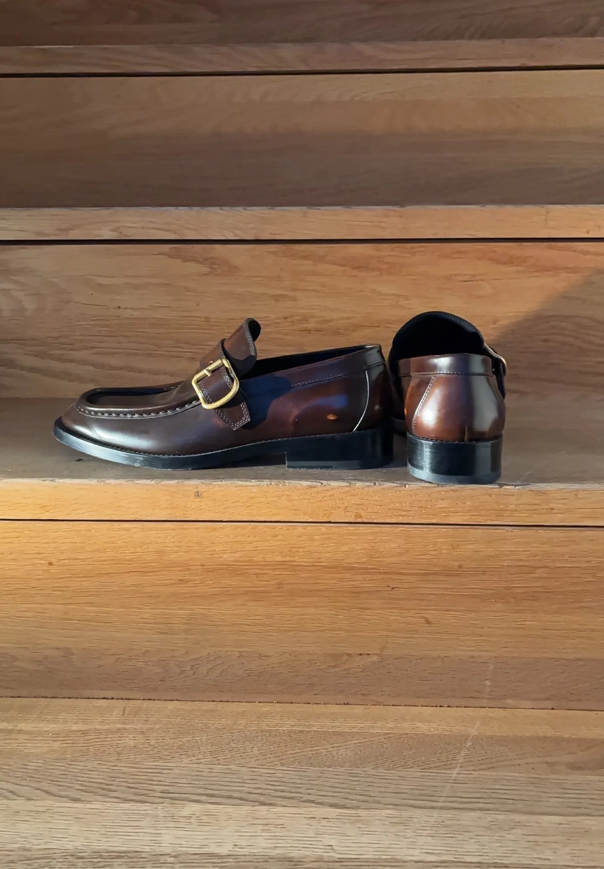 Dries Van Noten Leather-skinnloafers