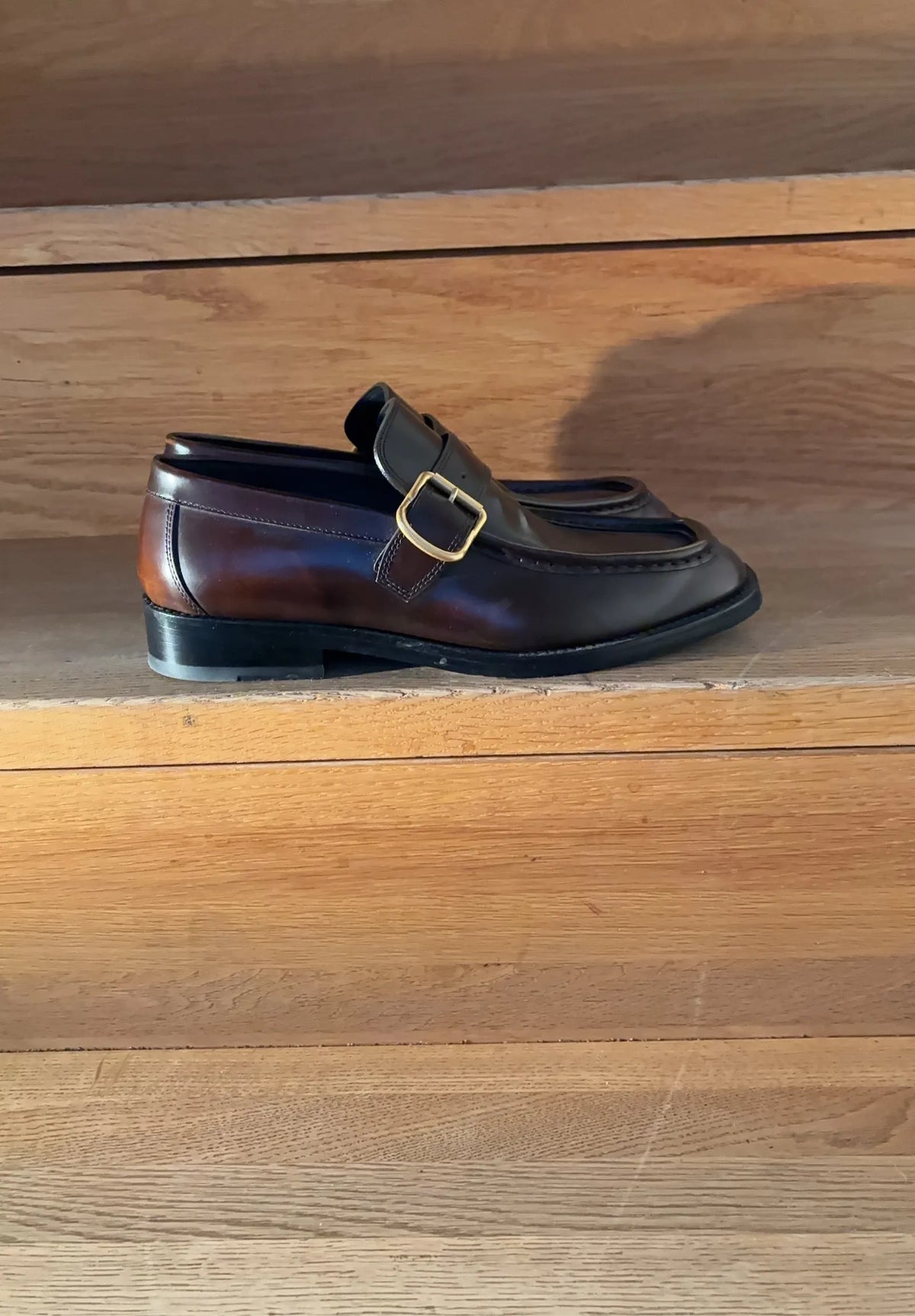 Dries Van Noten Leather-skinnloafers
