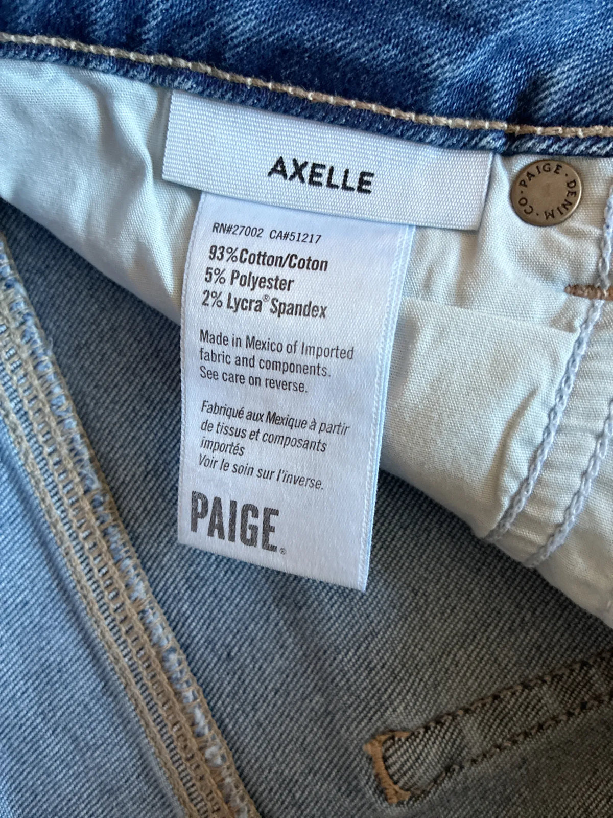 Paige Axelle Jeans