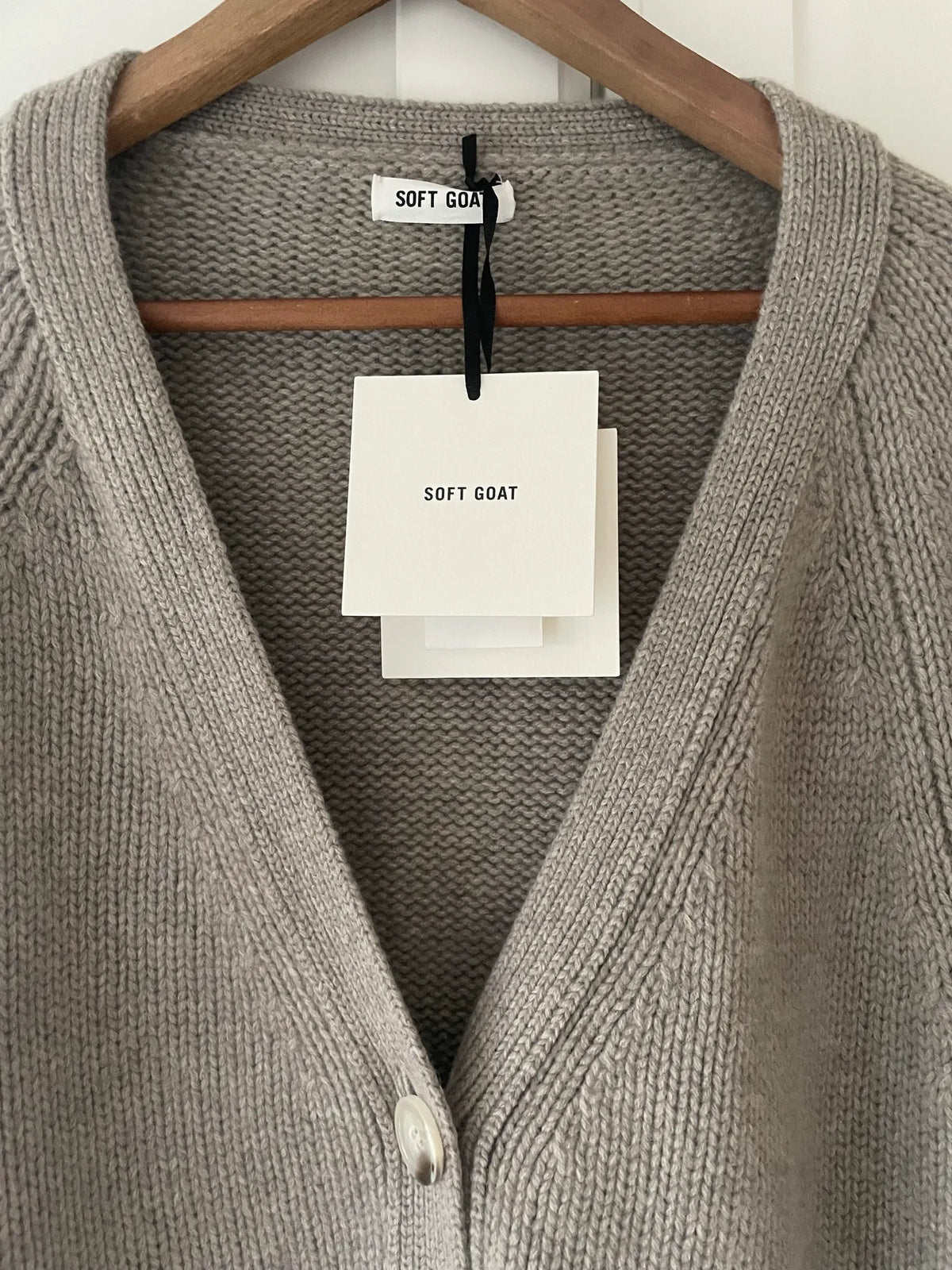 Soft Goat V Cardigan