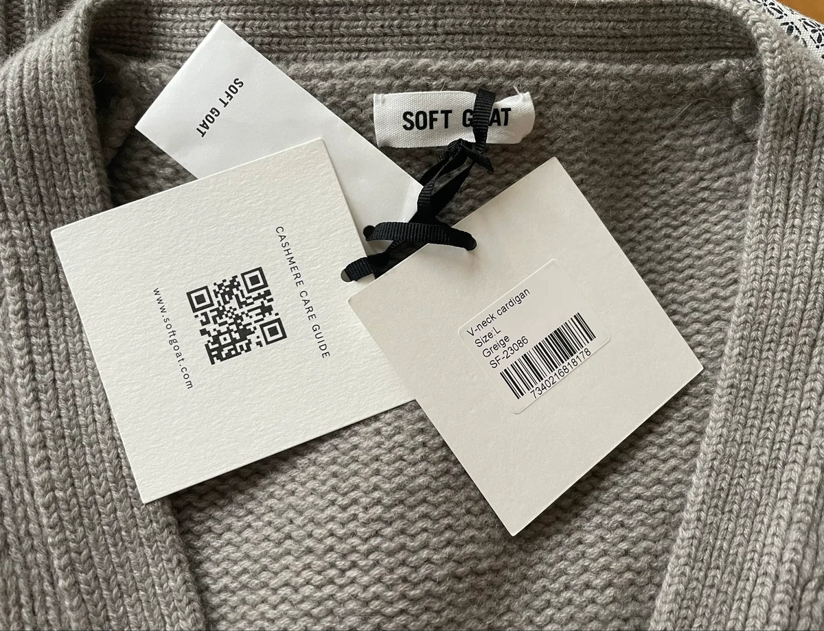 Soft Goat V Cardigan