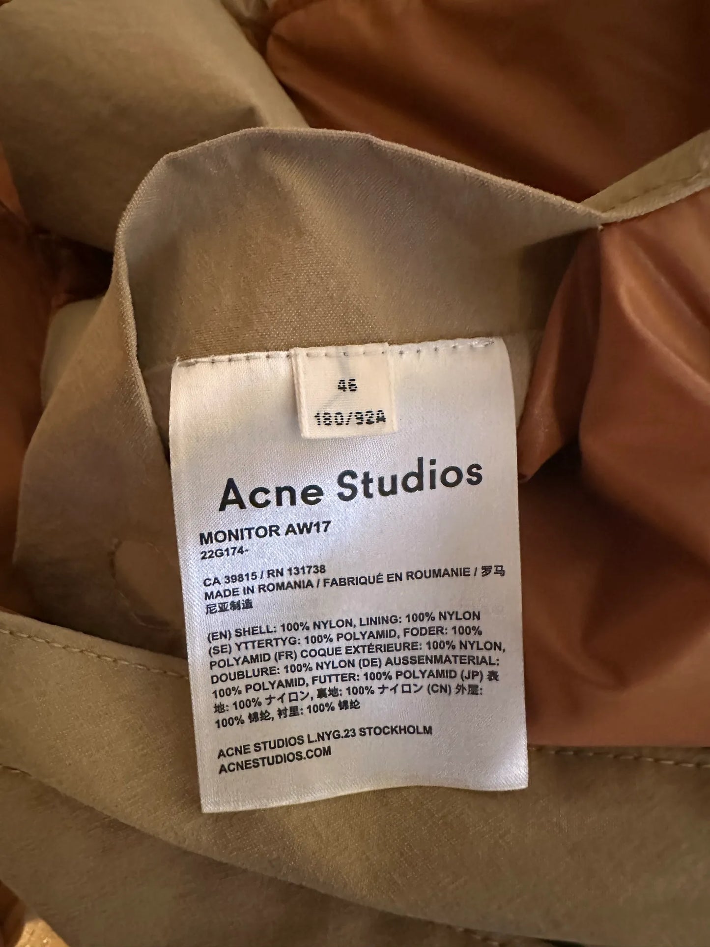 Acne Studios Monitor-trenchcoat