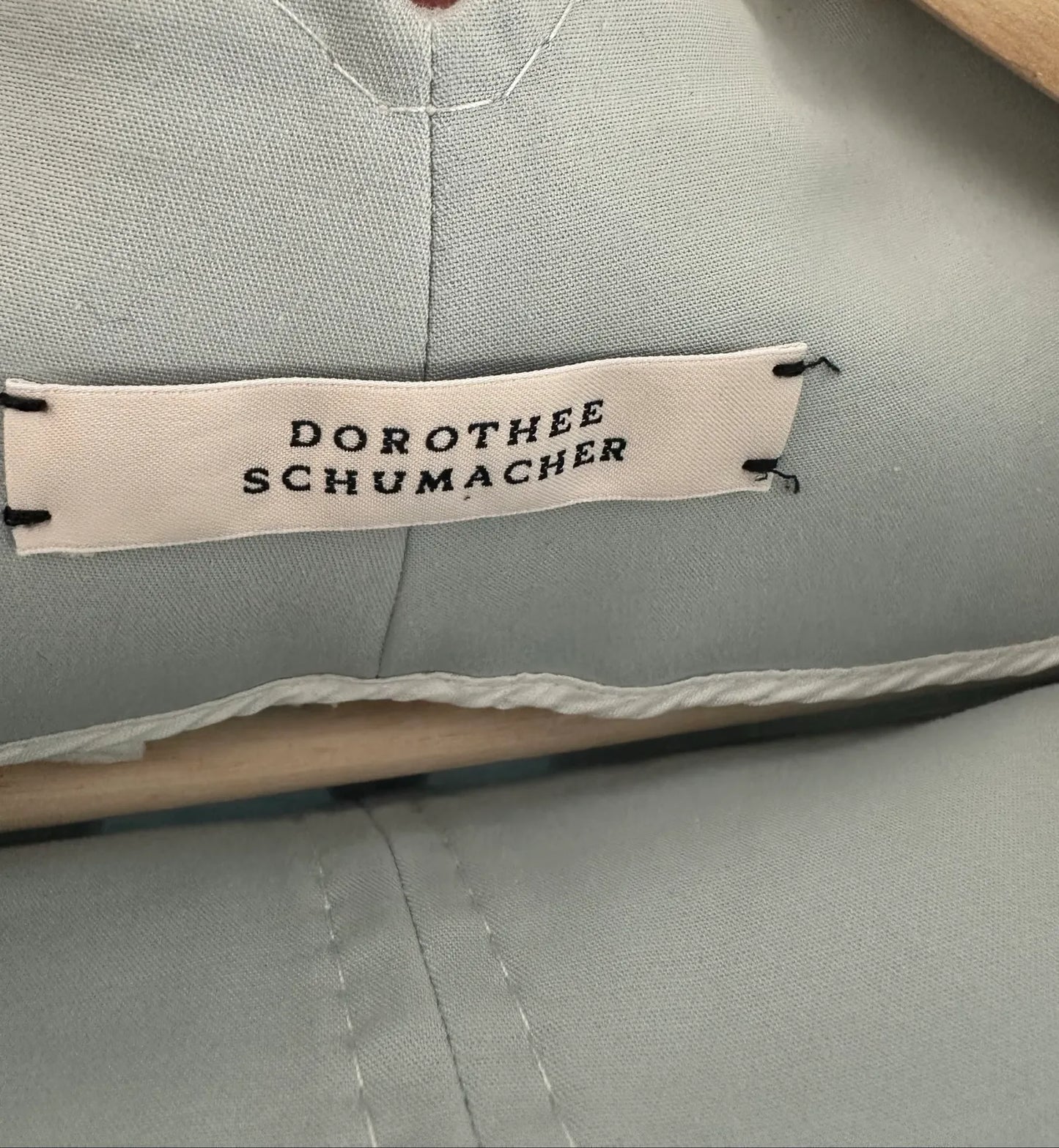 Dorothee Schumacher Bold Silhouette Blue High Waist Trousers