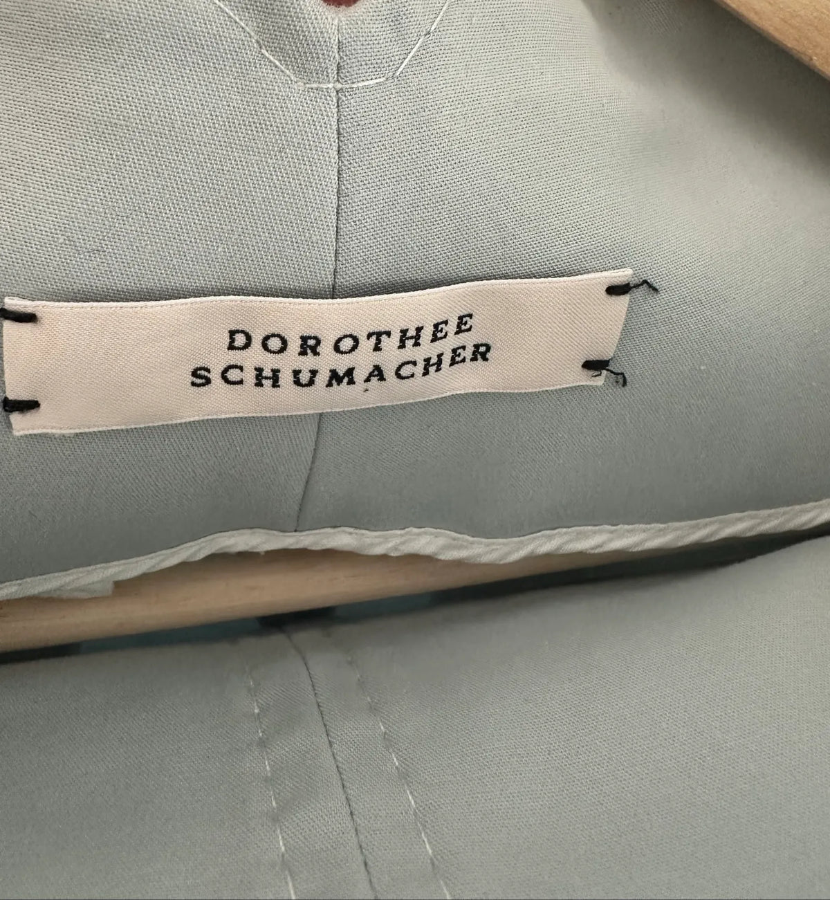 Dorothee Schumacher Bold Silhouette Blue High Waist-byxor