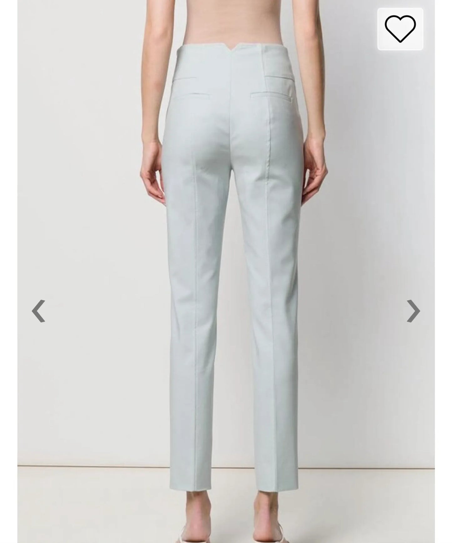 Dorothee Schumacher Bold Silhouette Blue High Waist Trousers