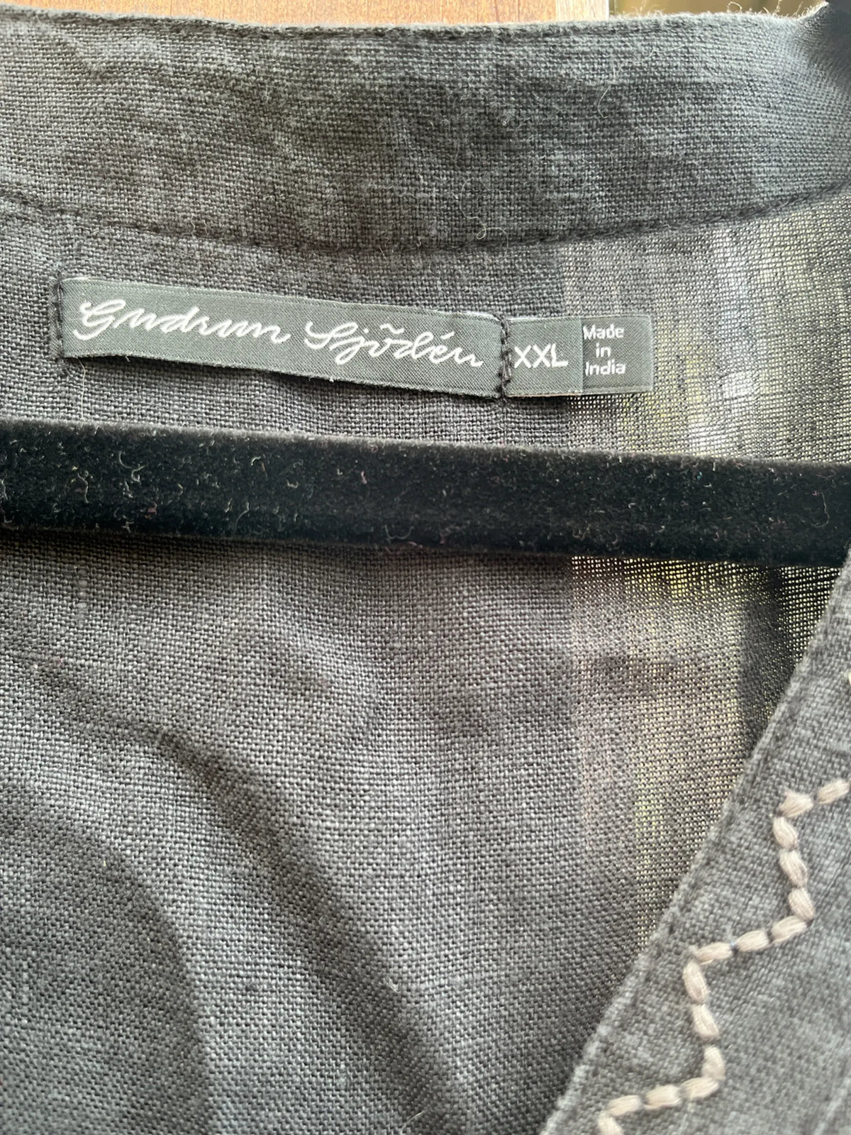 Gudrun Sjödén-linneklänning