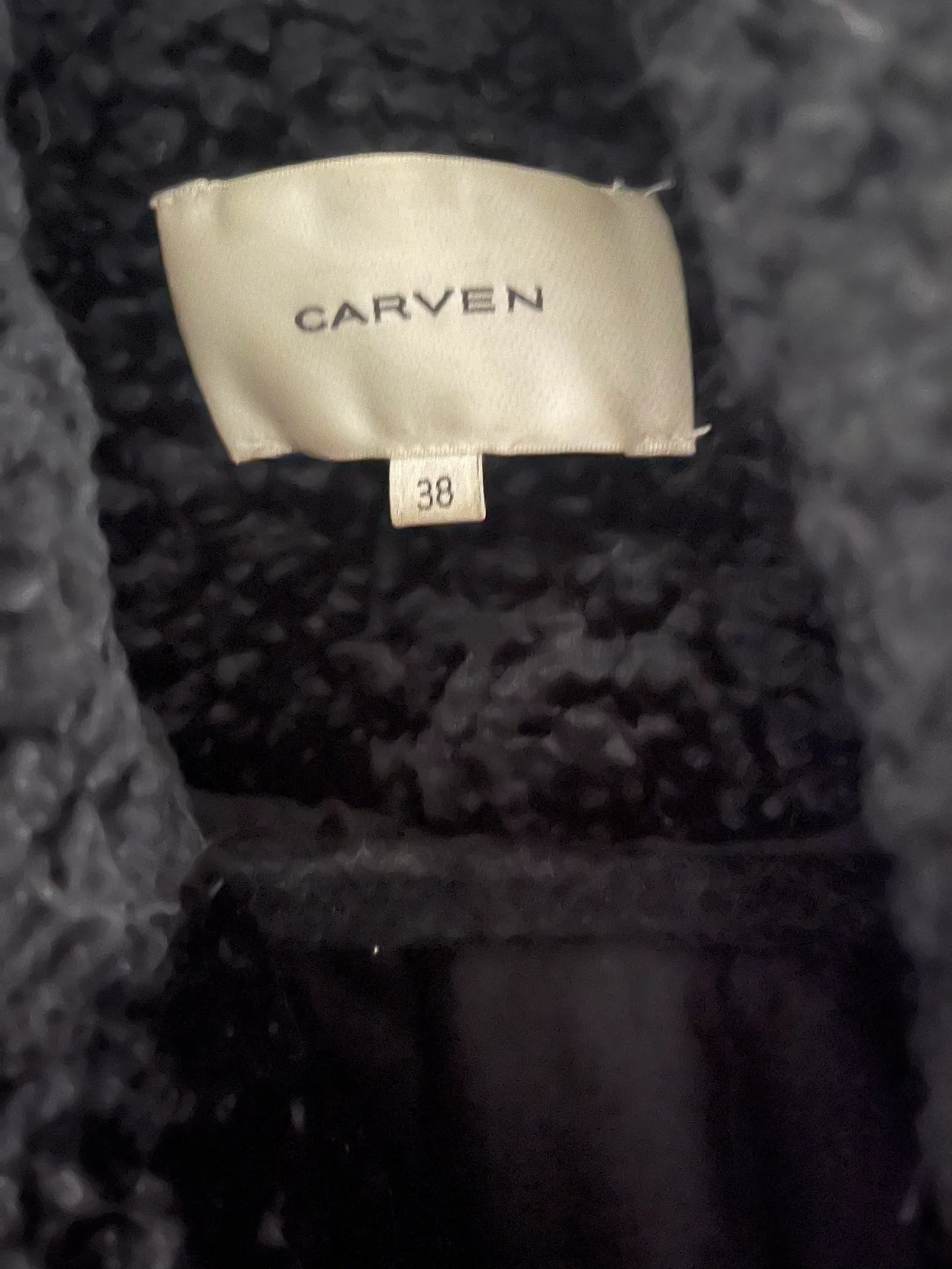 Carven Faux Fur Asktrikhan Coat