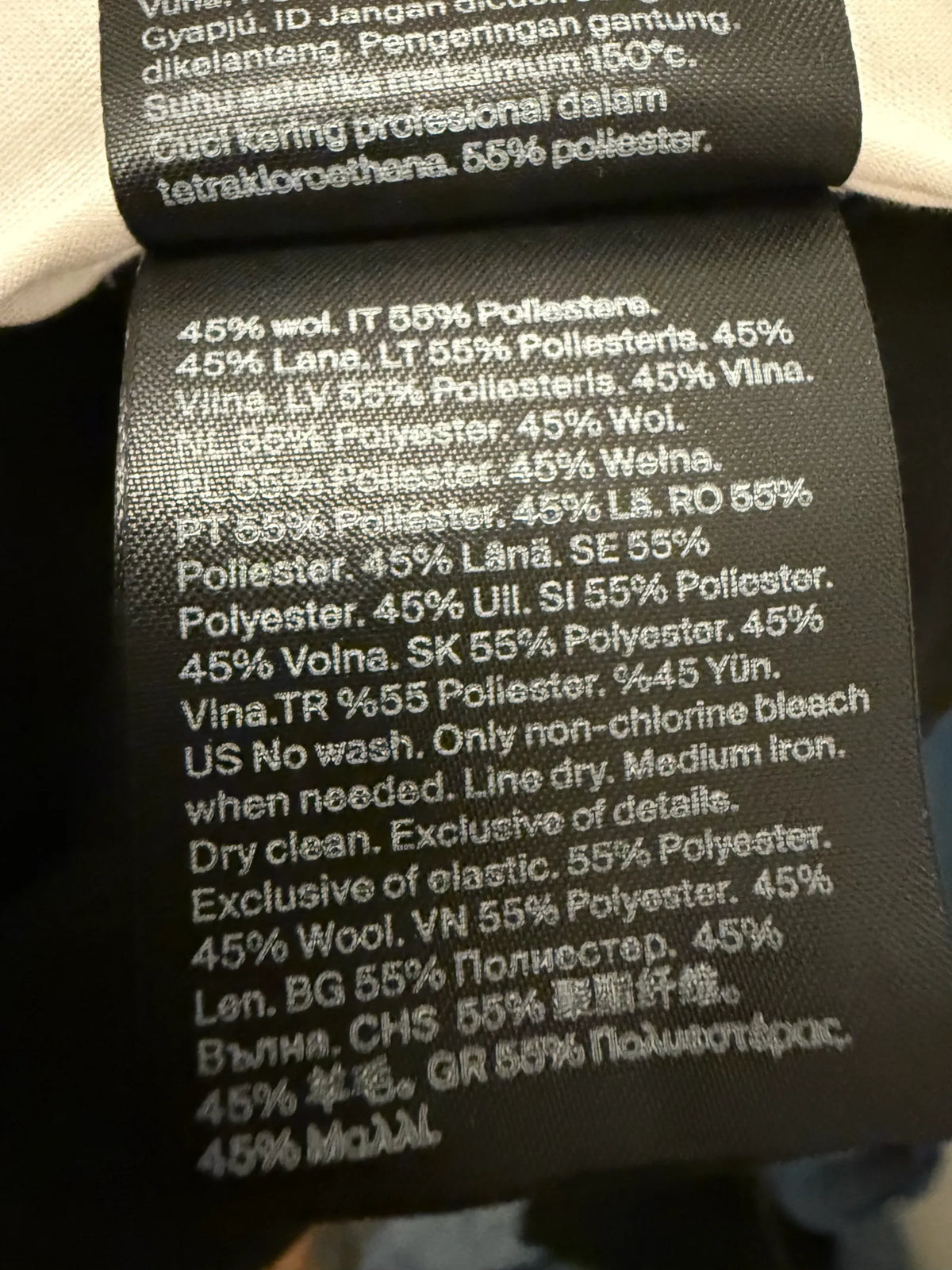 Cos 1307928 Suit Trousers